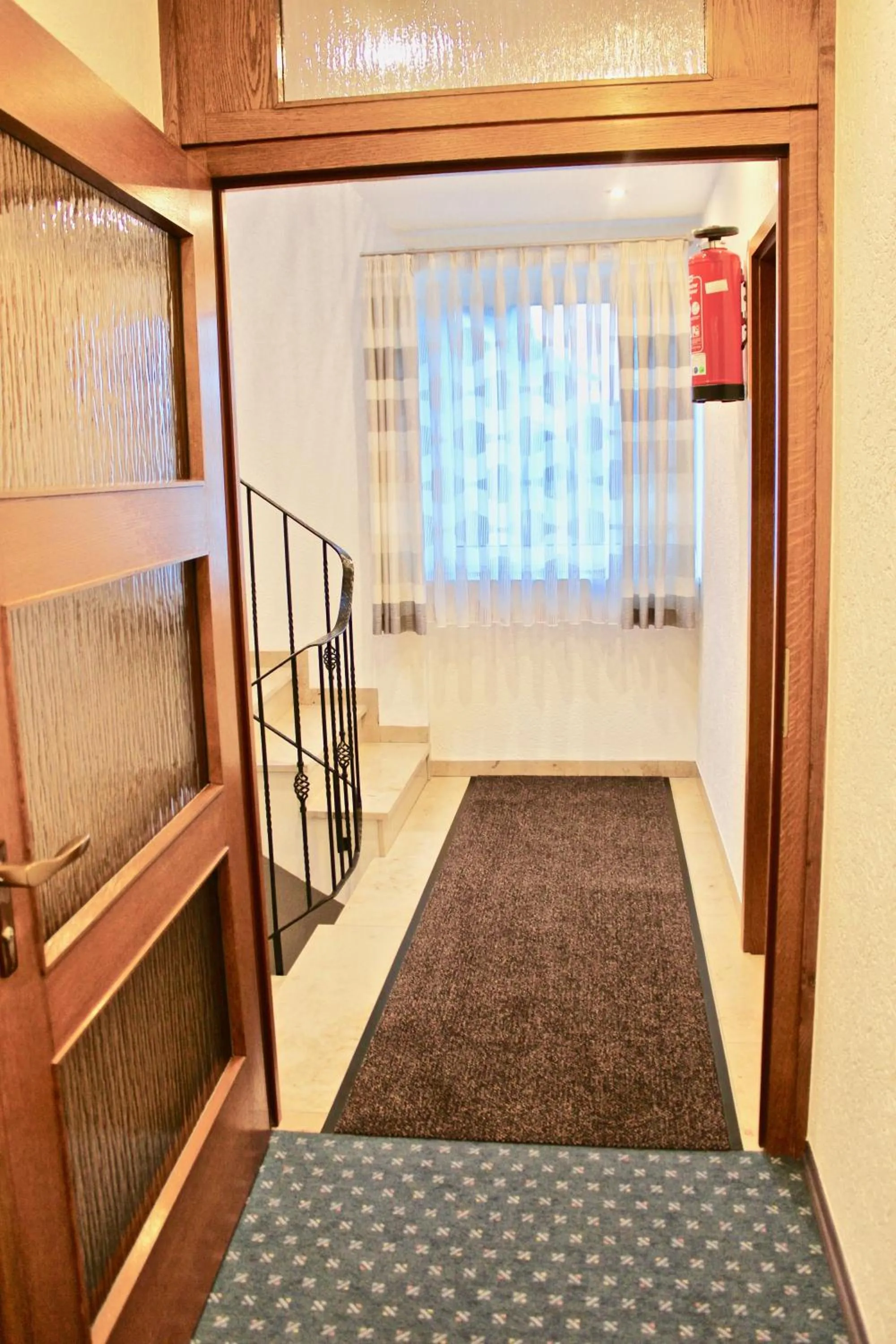 Decorative detail, Bed in Zum Schwarzen Bären