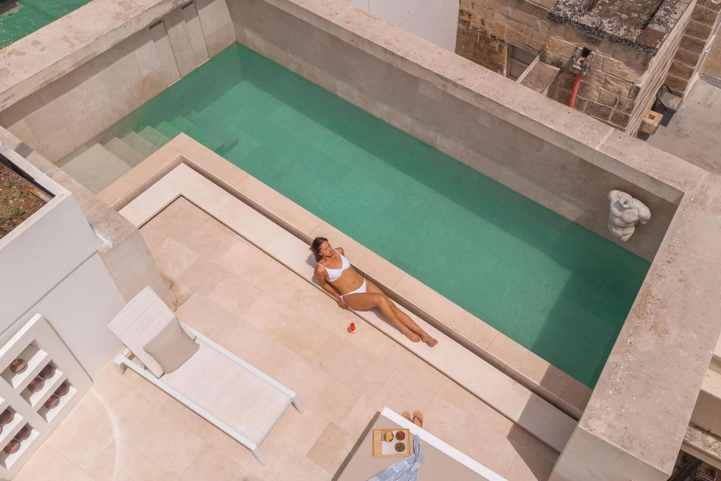 Swimming pool in Palazzo Lecce - Epoca Collection