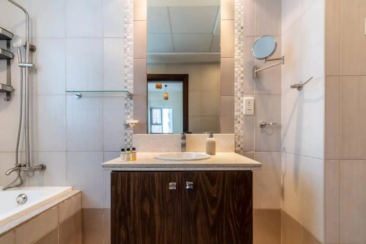 Bathroom in Scenic 2 Bedroom Apartment - Downtown Business Bay