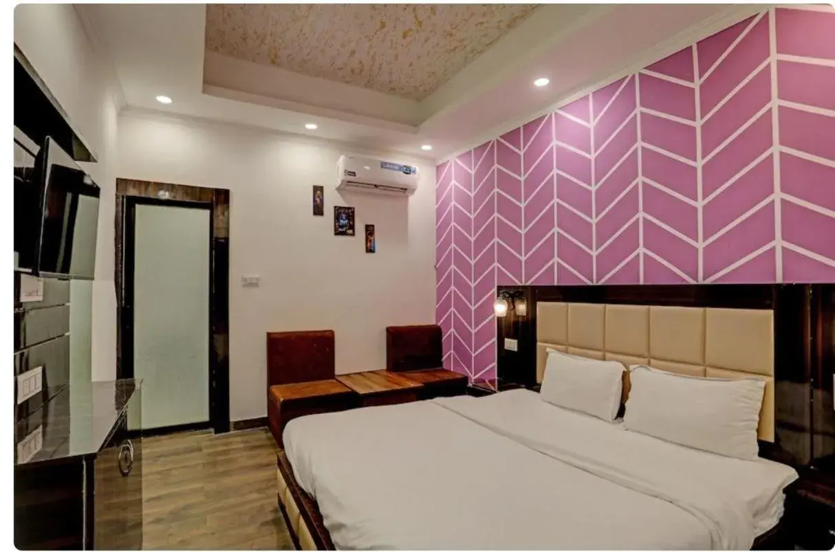 Bed in Madpackers Khajuraho Bed in Madpackers Khajuraho