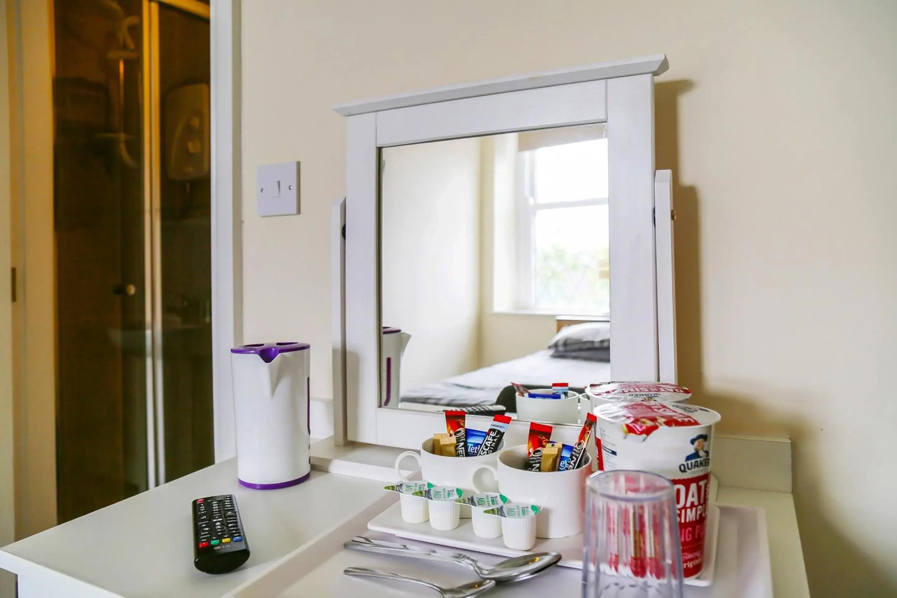 Bedroom in OYO Castle Hotel, Accrington Bedroom in OYO Castle Hotel, Accrington