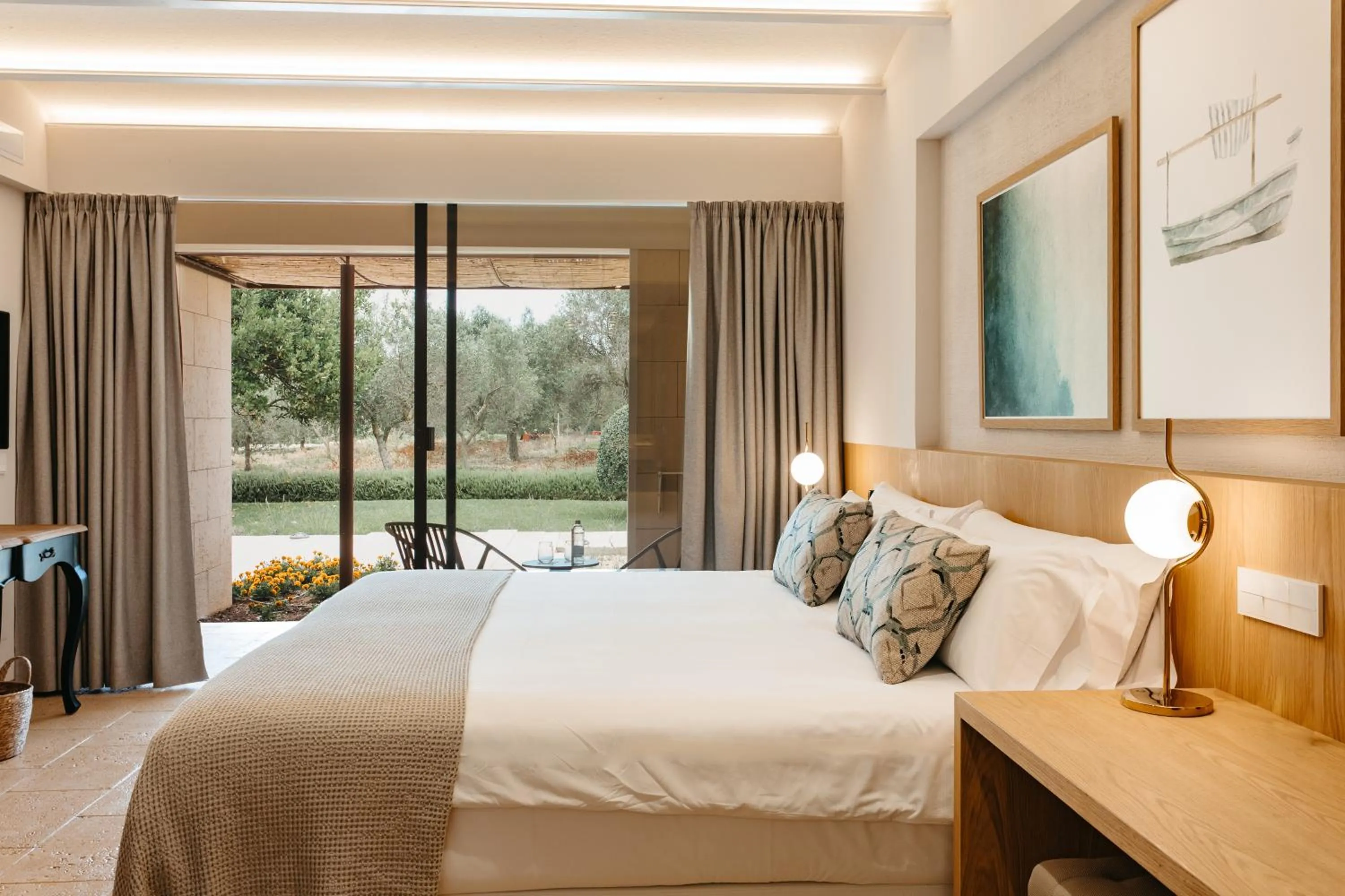Bed in Agroturismo Malbuger Nou Menorca -Adults only-