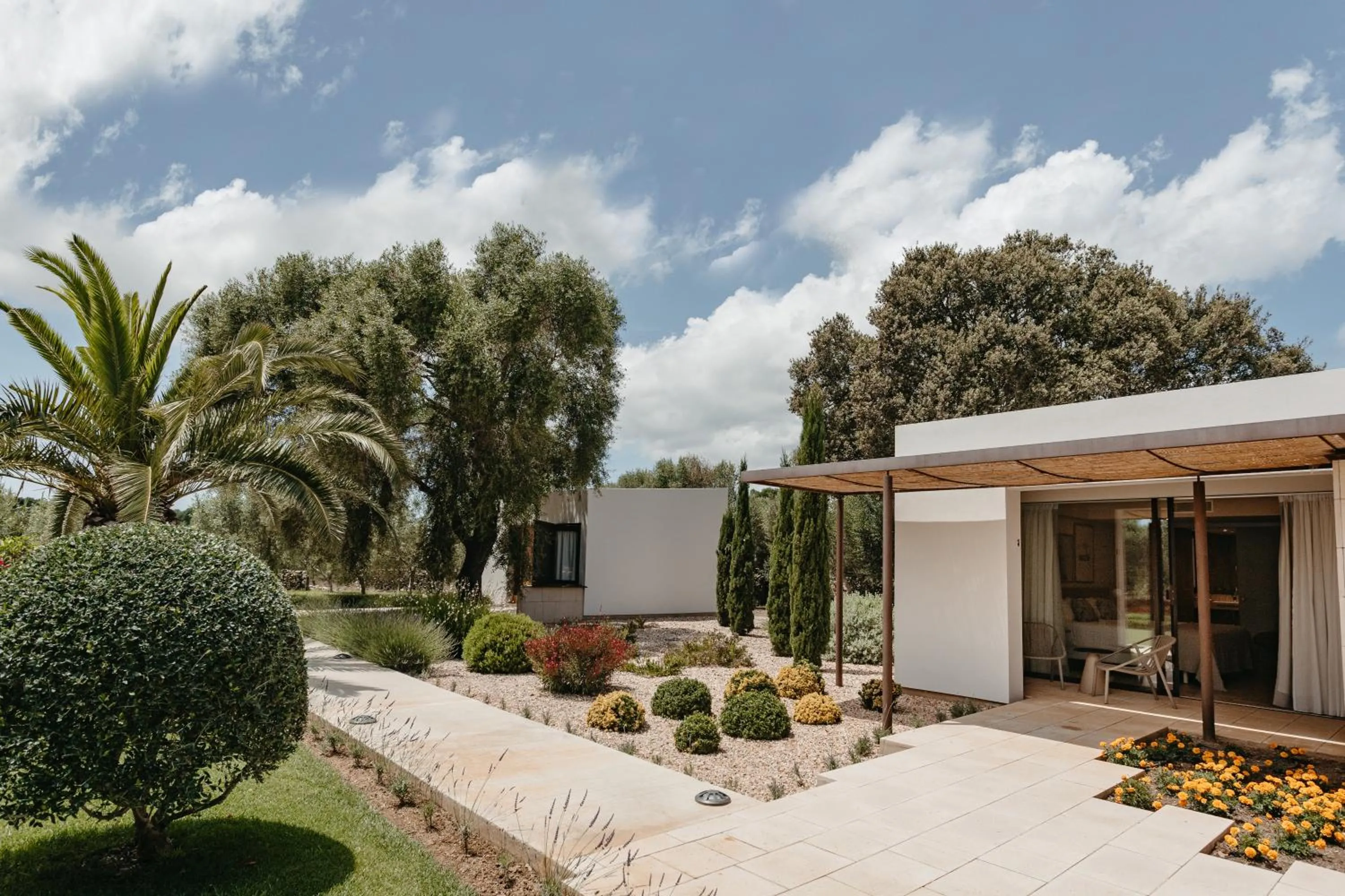 Garden view in Agroturismo Malbuger Nou Menorca -Adults only-