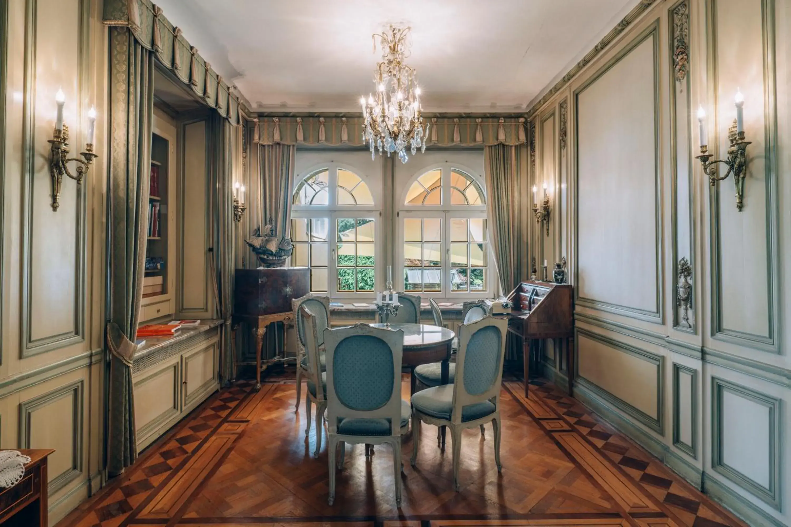 Lobby or reception in Hotel Schloss Ragaz Lobby or reception in Hotel Schloss Ragaz