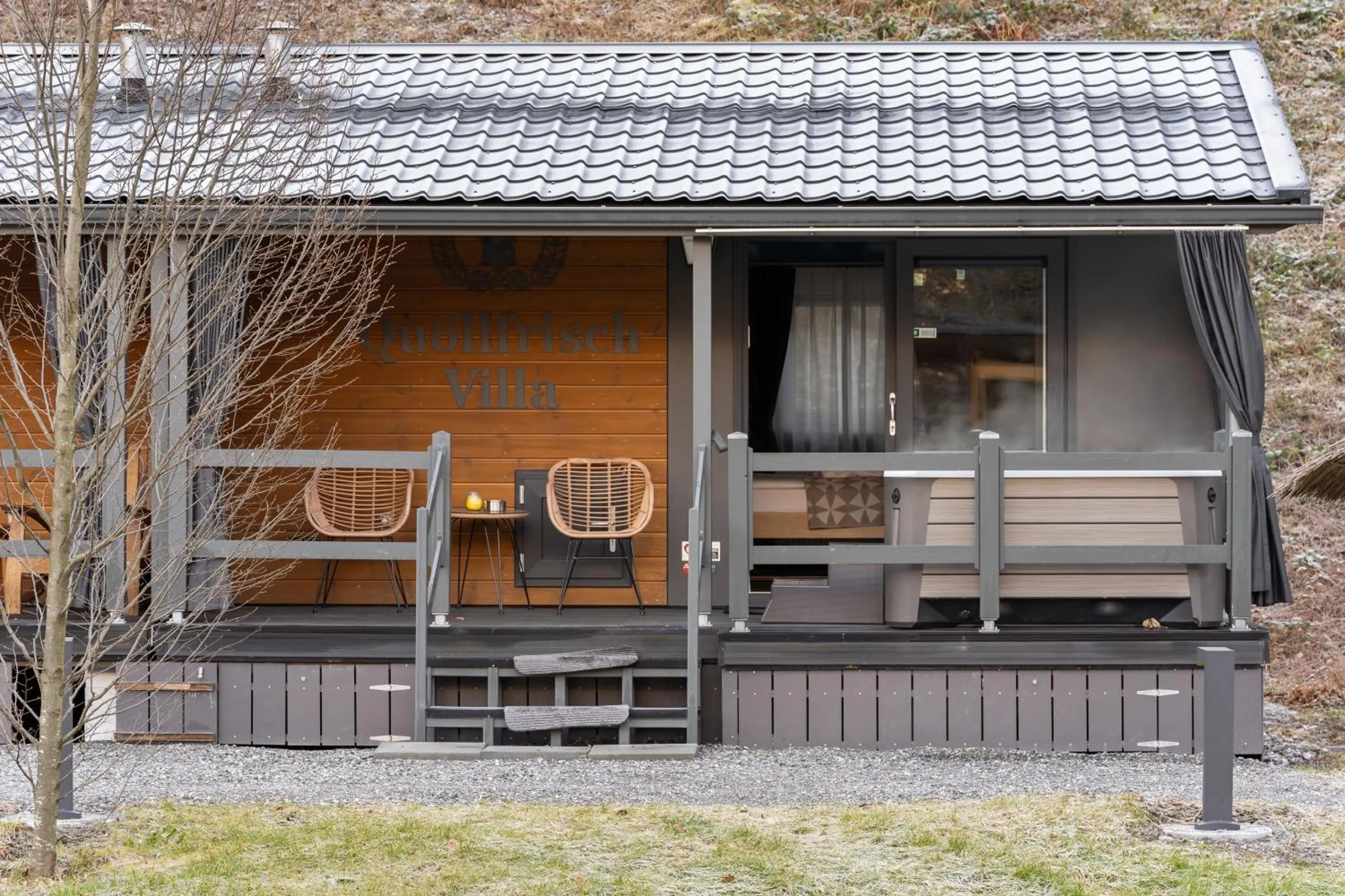 Property building in Hotel Schloss Ragaz