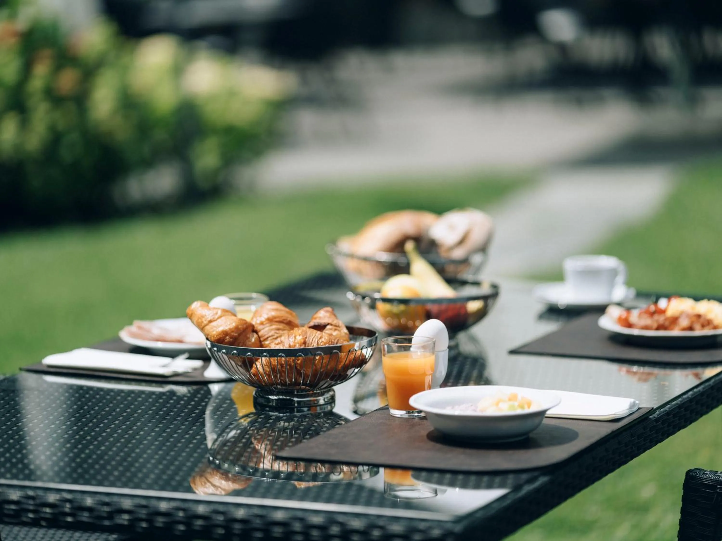 Food and drinks in Hotel Schloss Ragaz