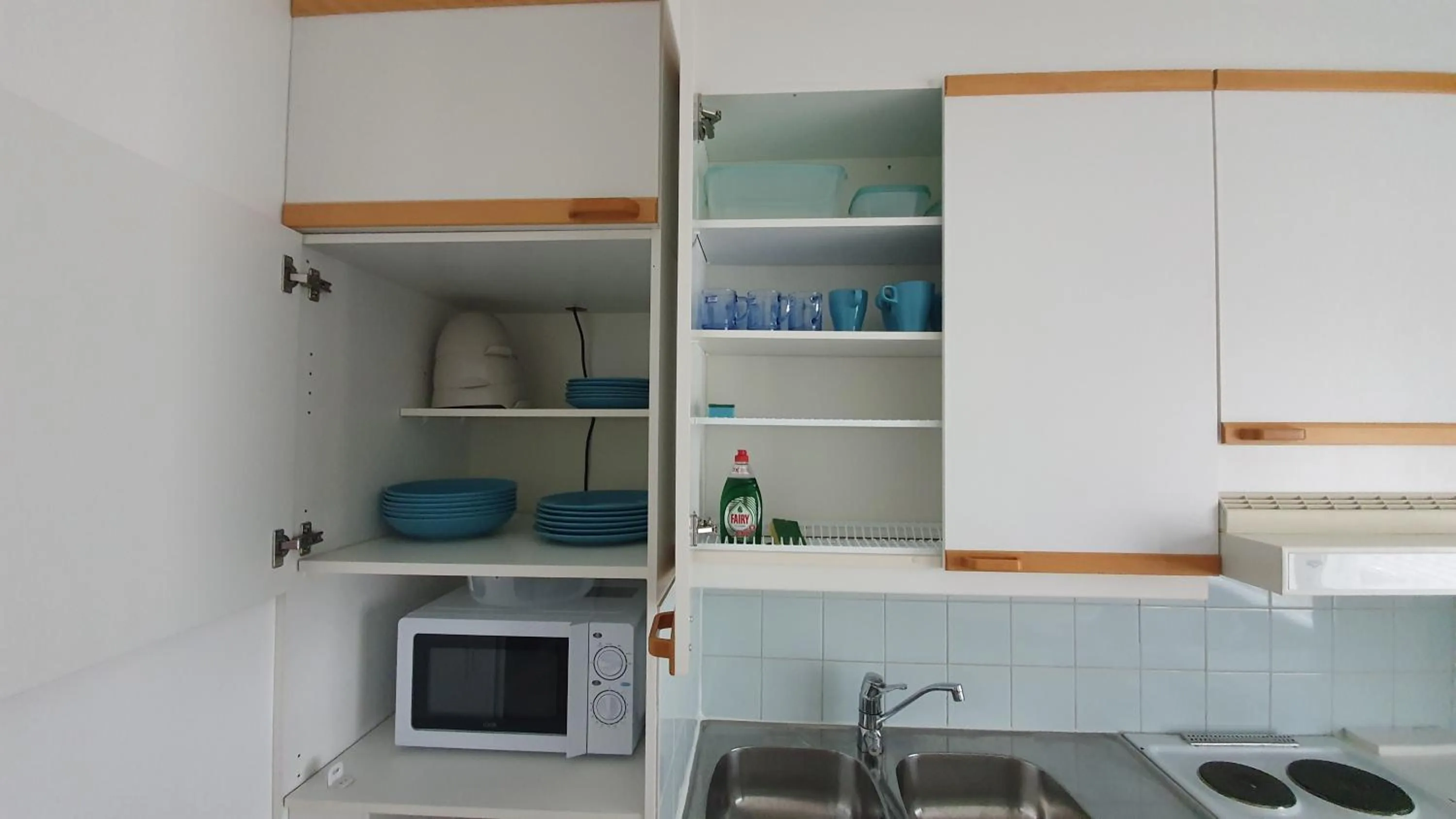 Kitchen or kitchenette in Vanha-Merivartioasema