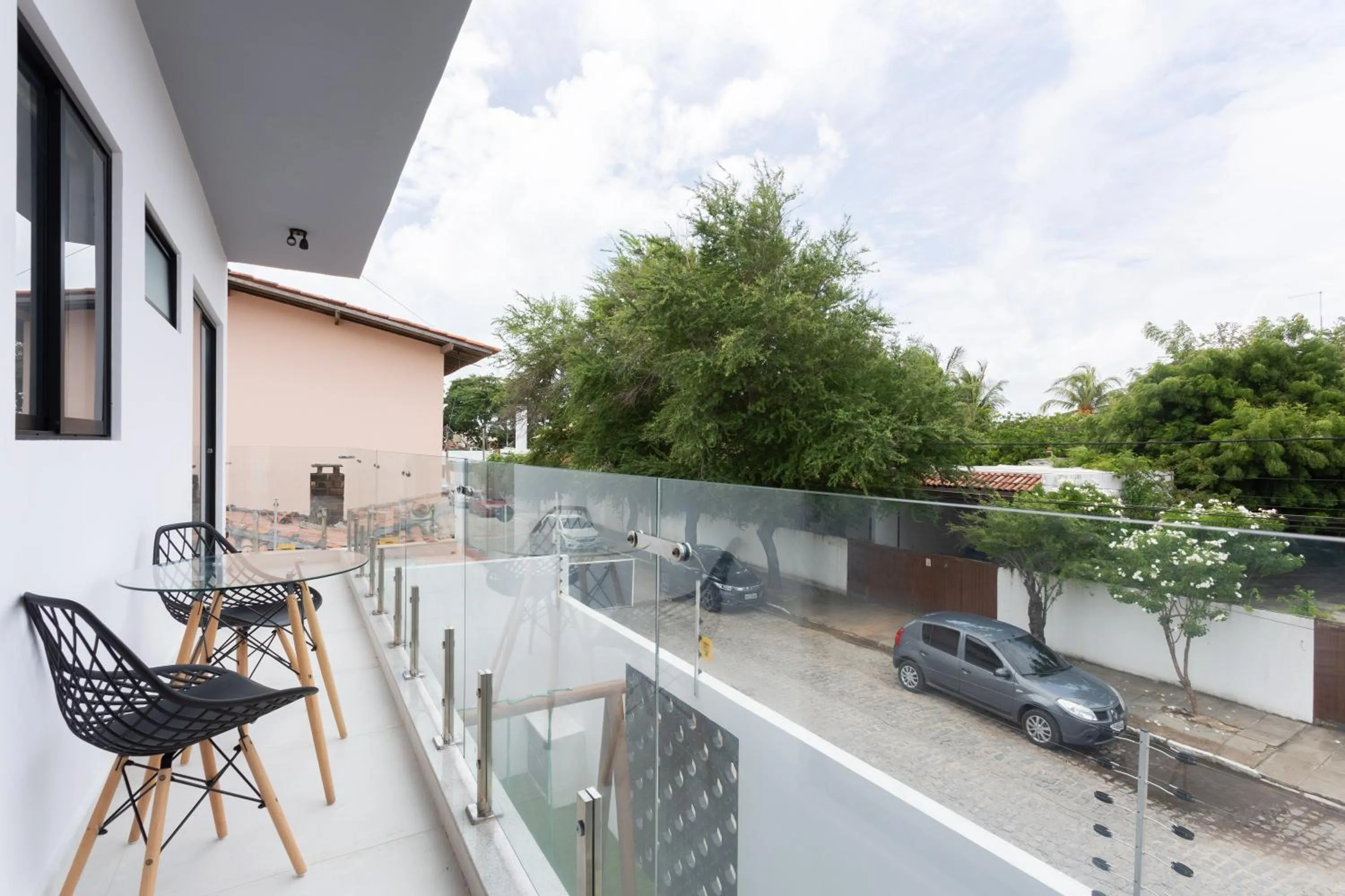 Balcony/Terrace in Quinta do Mar Flats Porto de Galinhas