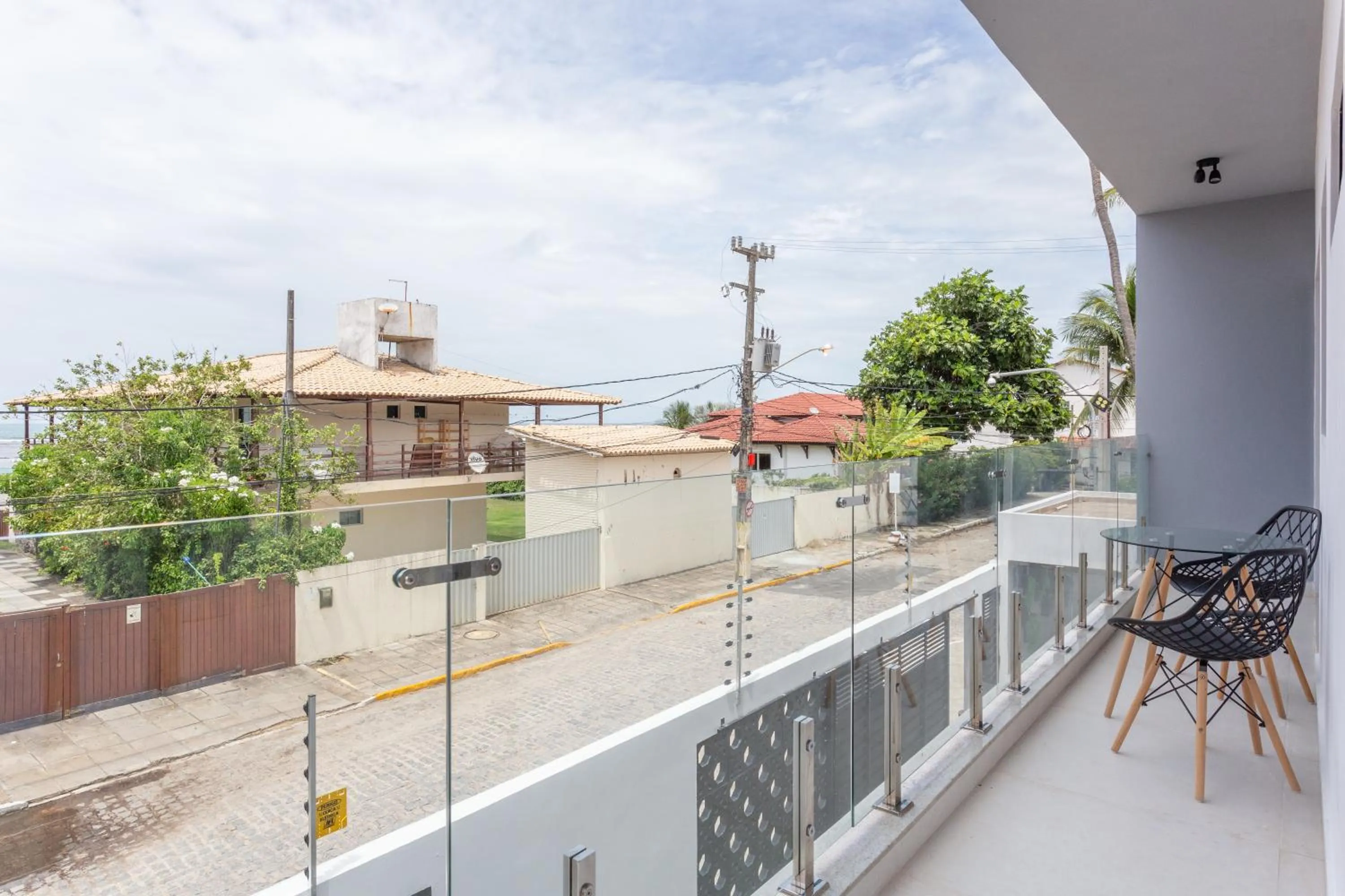 Balcony/Terrace in Quinta do Mar Flats Porto de Galinhas