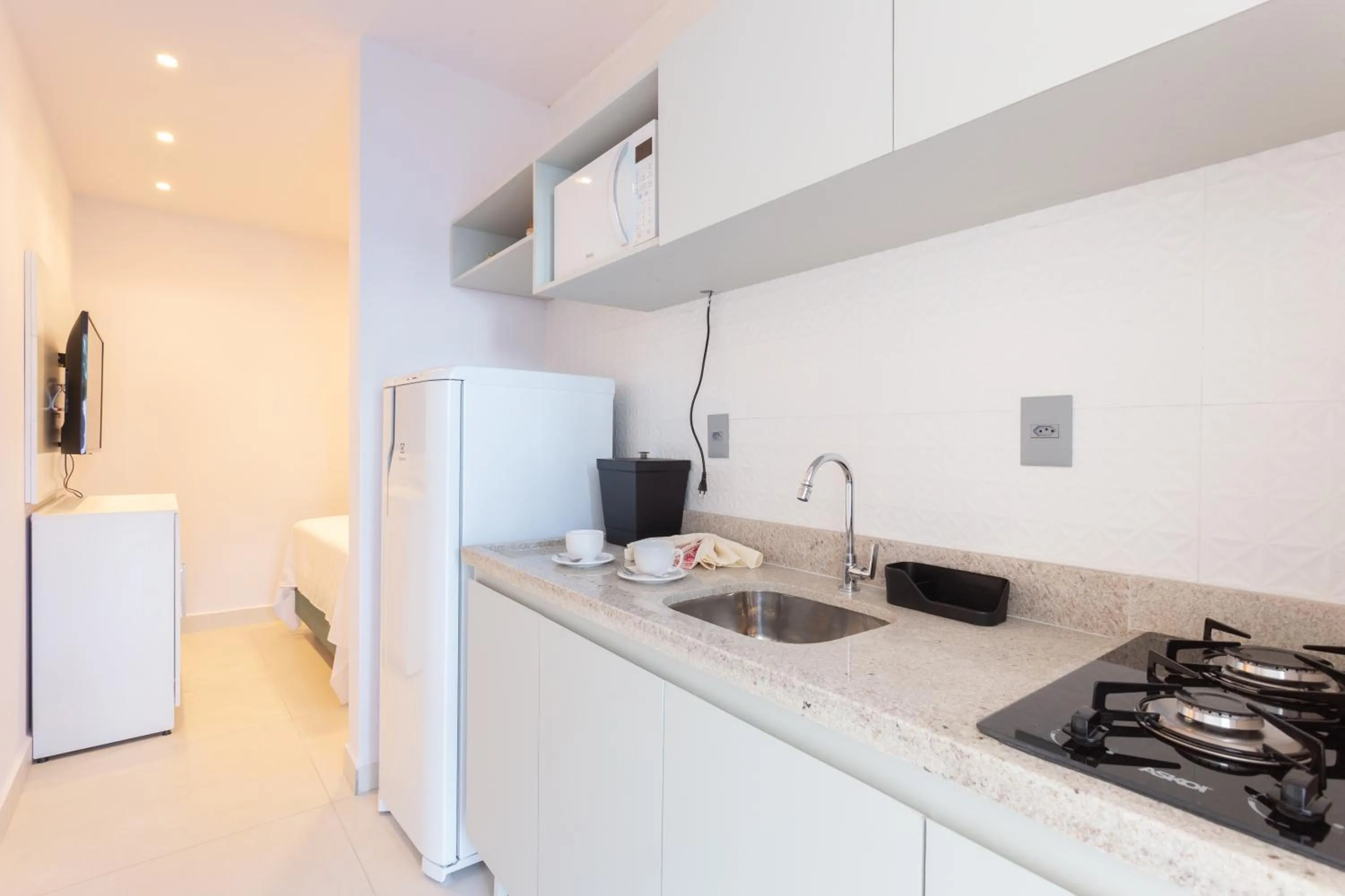 kitchen in Quinta do Mar Flats Porto de Galinhas