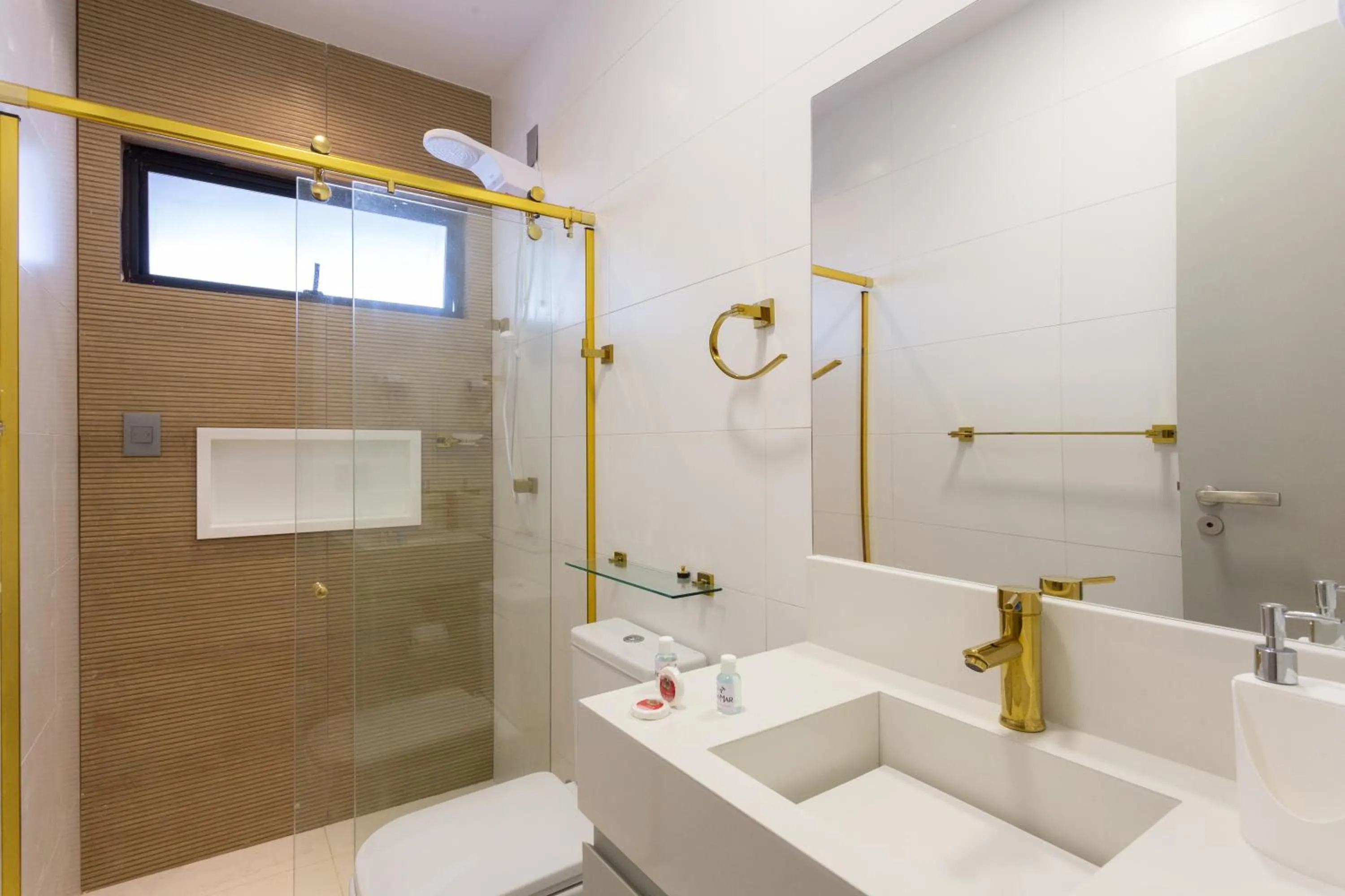 Bathroom in Quinta do Mar Flats Porto de Galinhas