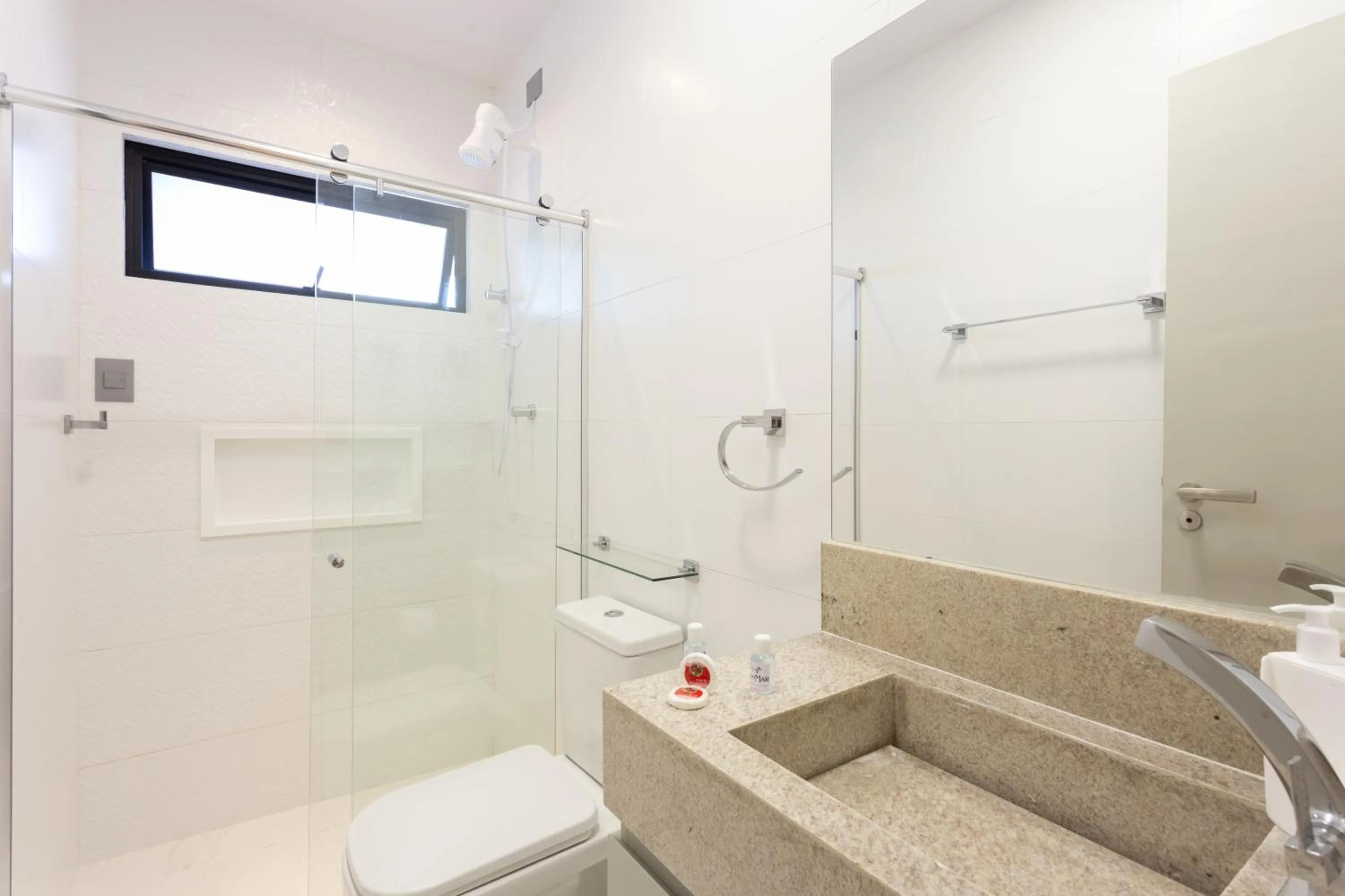 Bathroom in Quinta do Mar Flats Porto de Galinhas