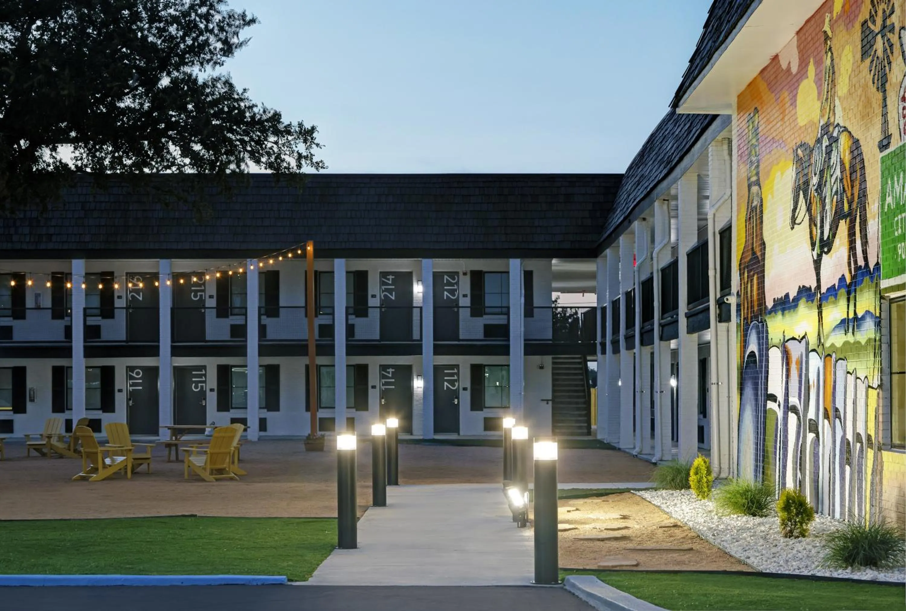 Property building in Atrea Inn Amarillo