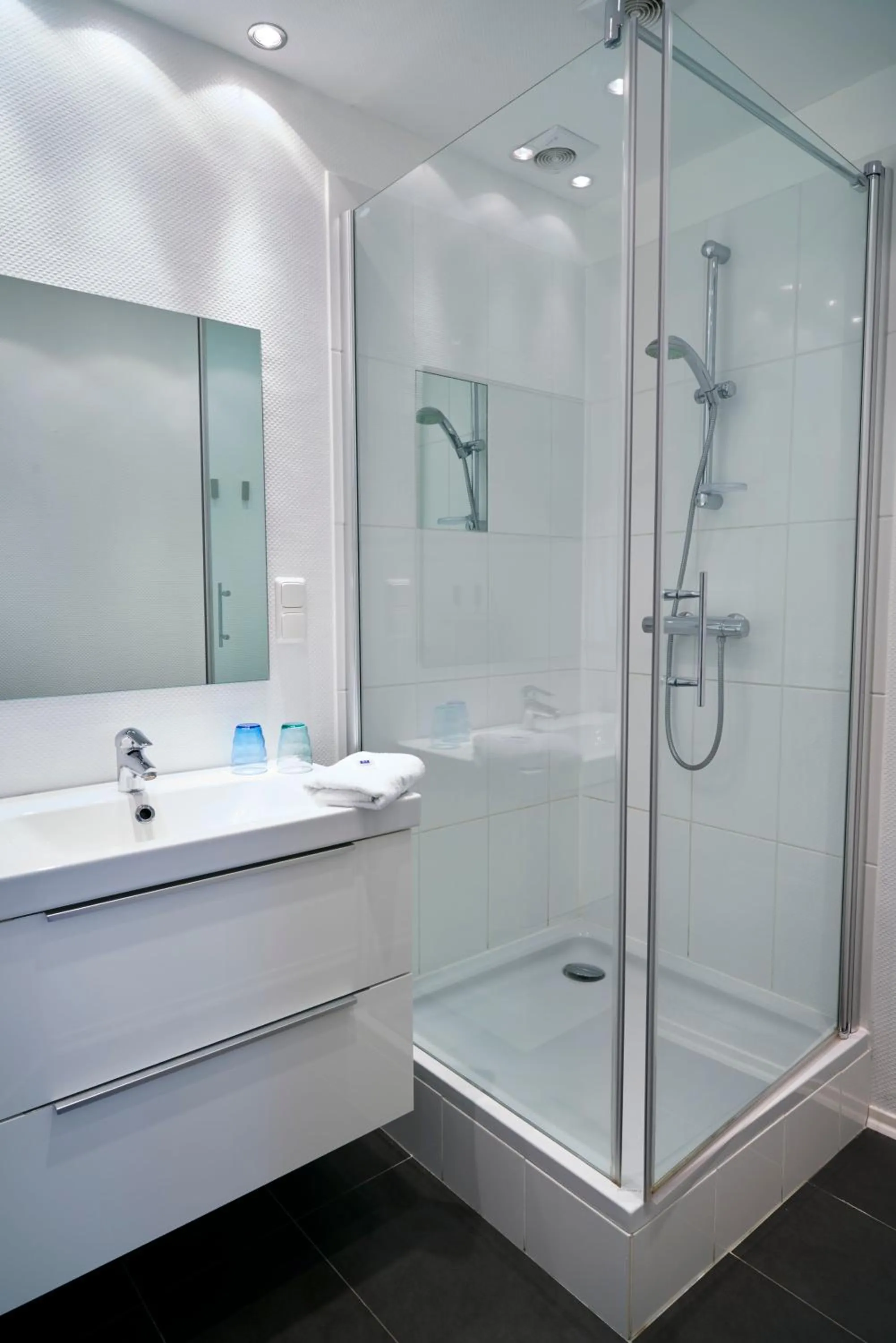 Bathroom in Hotel Am Mühlenteich