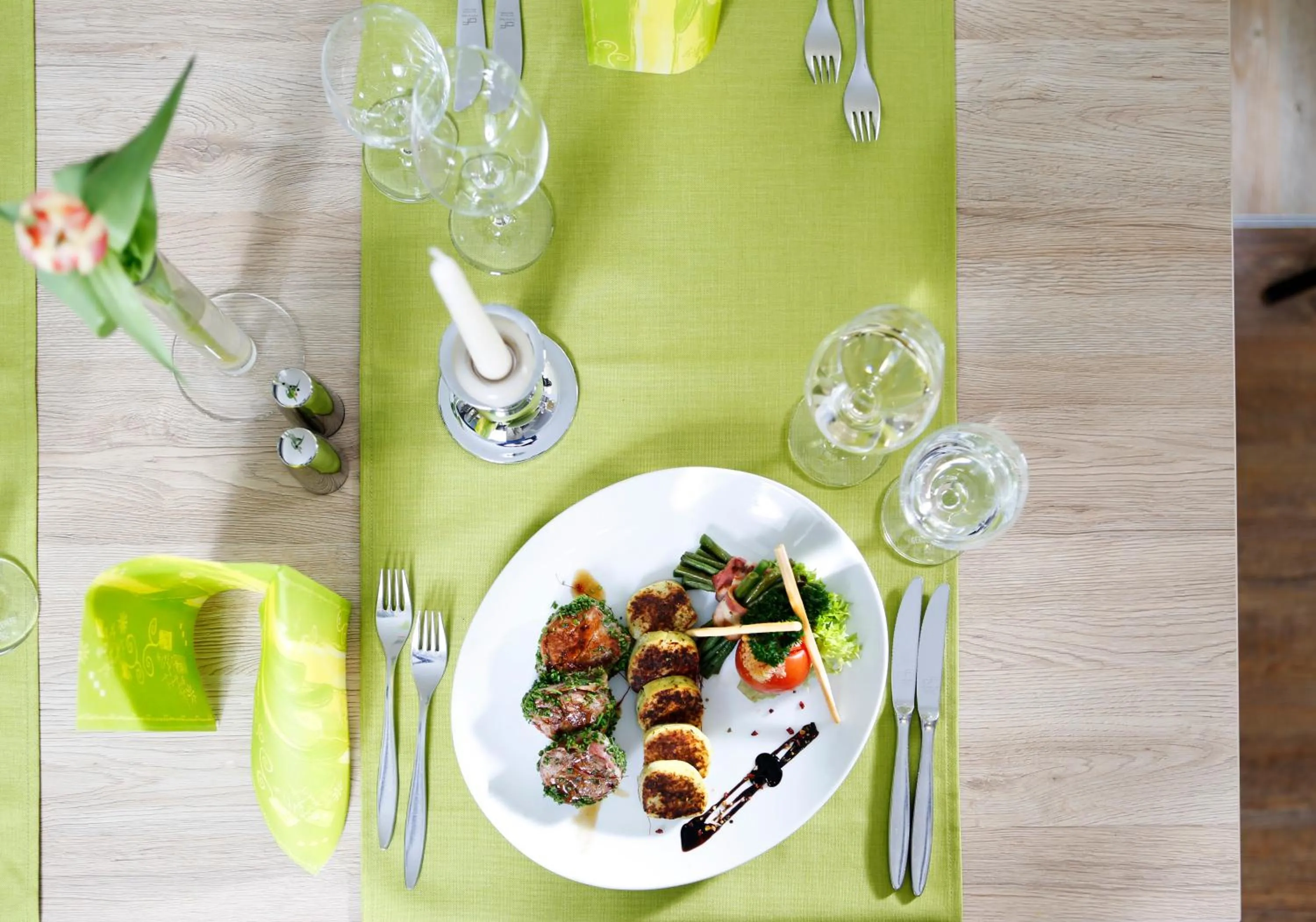 Food close-up in Hotel Sachsenross