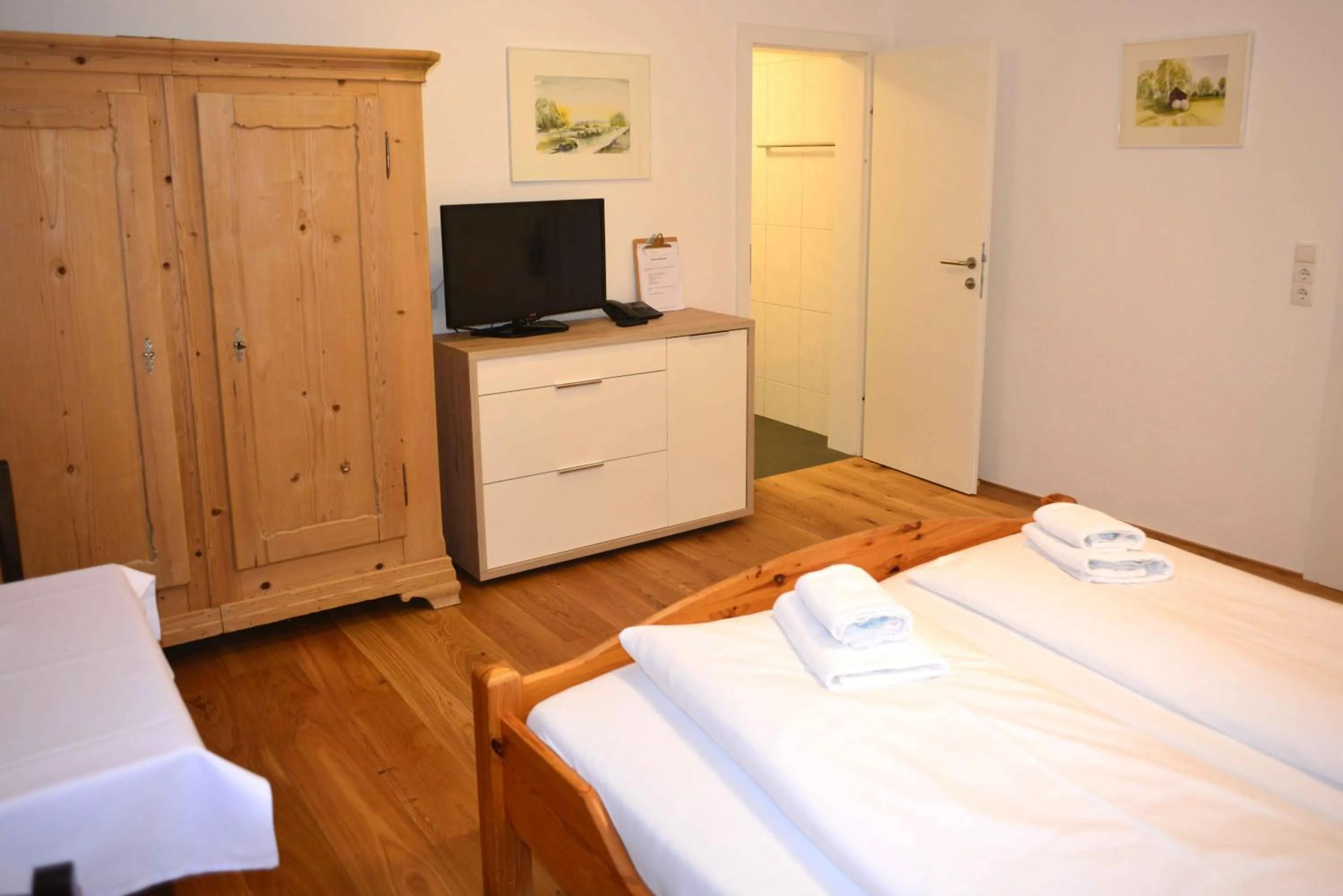 Bed in Hotel Andreas Hofer