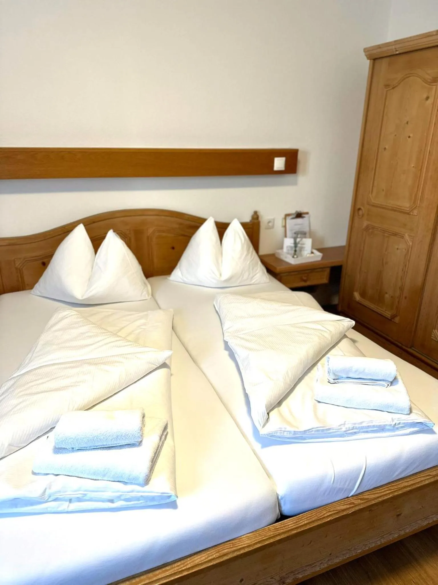 Bed in Hotel Andreas Hofer