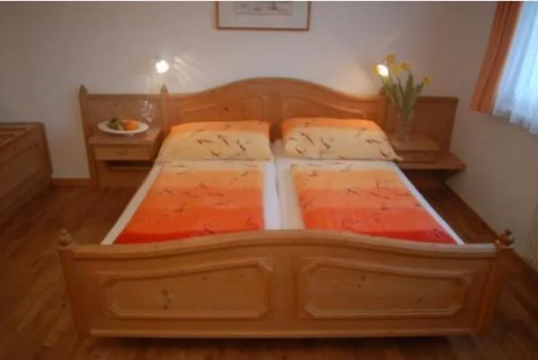 Bed in Hotel Andreas Hofer