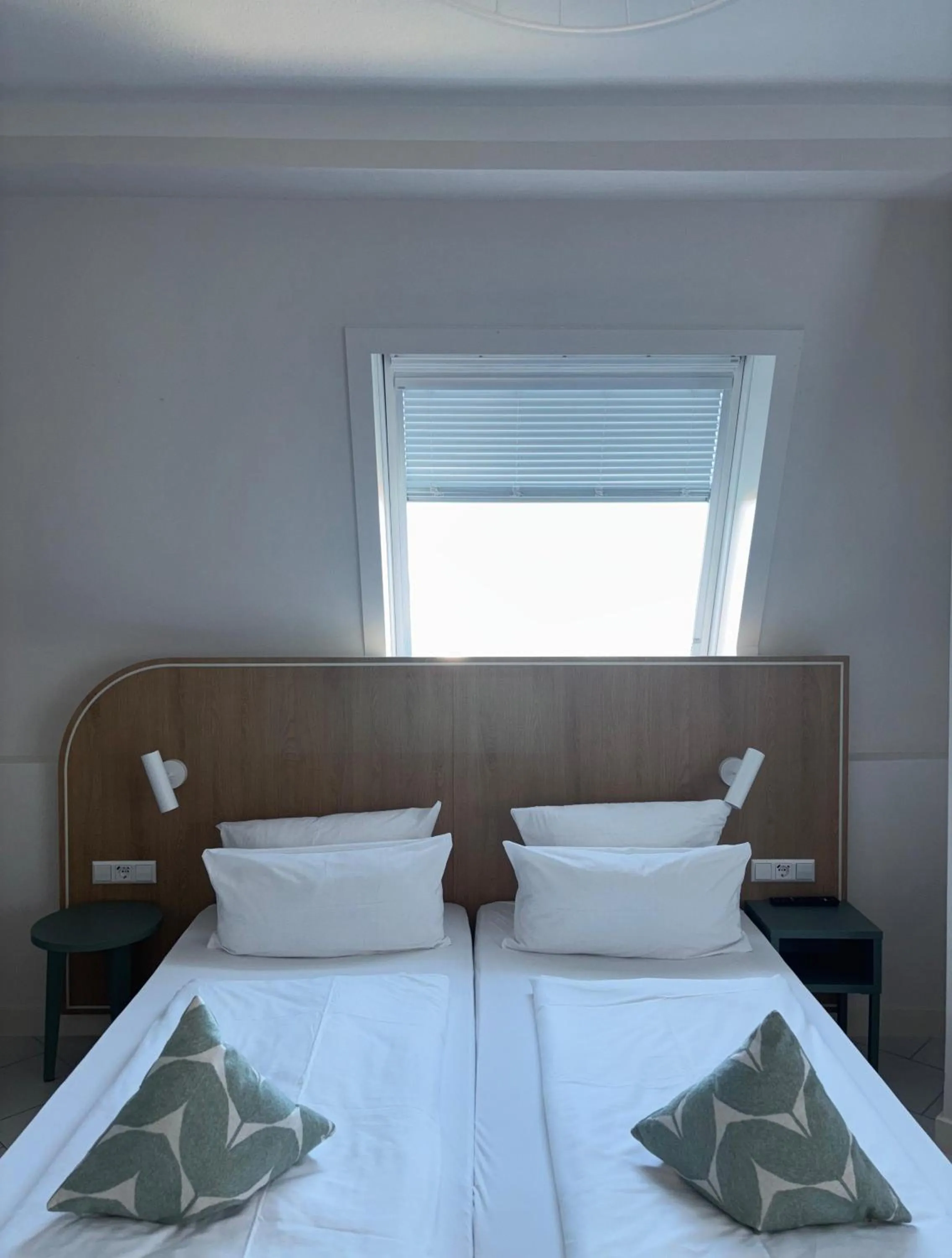 Bed in Gästehaus Centro in Konstanz