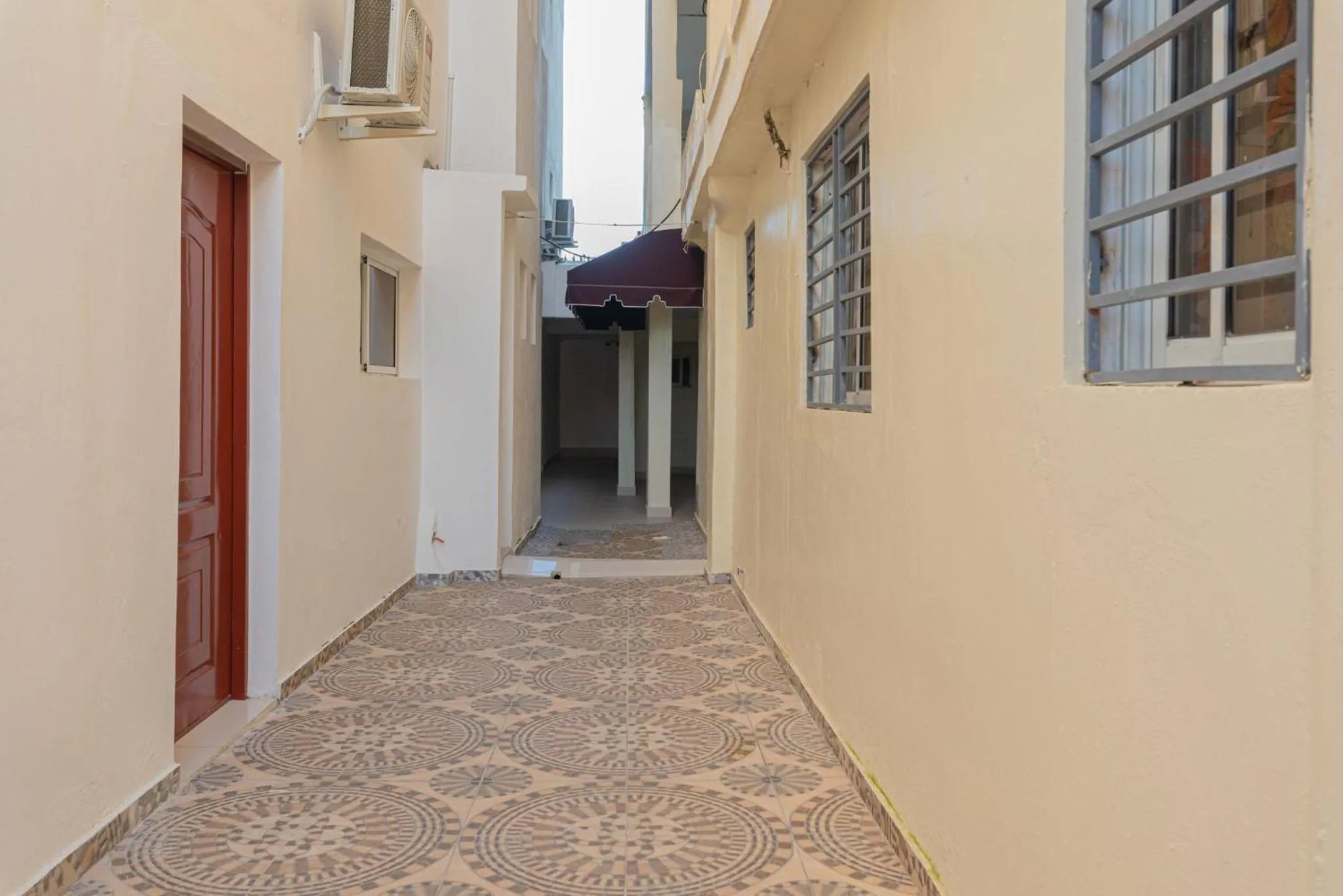 Patio in Tropical Island Apartahotel