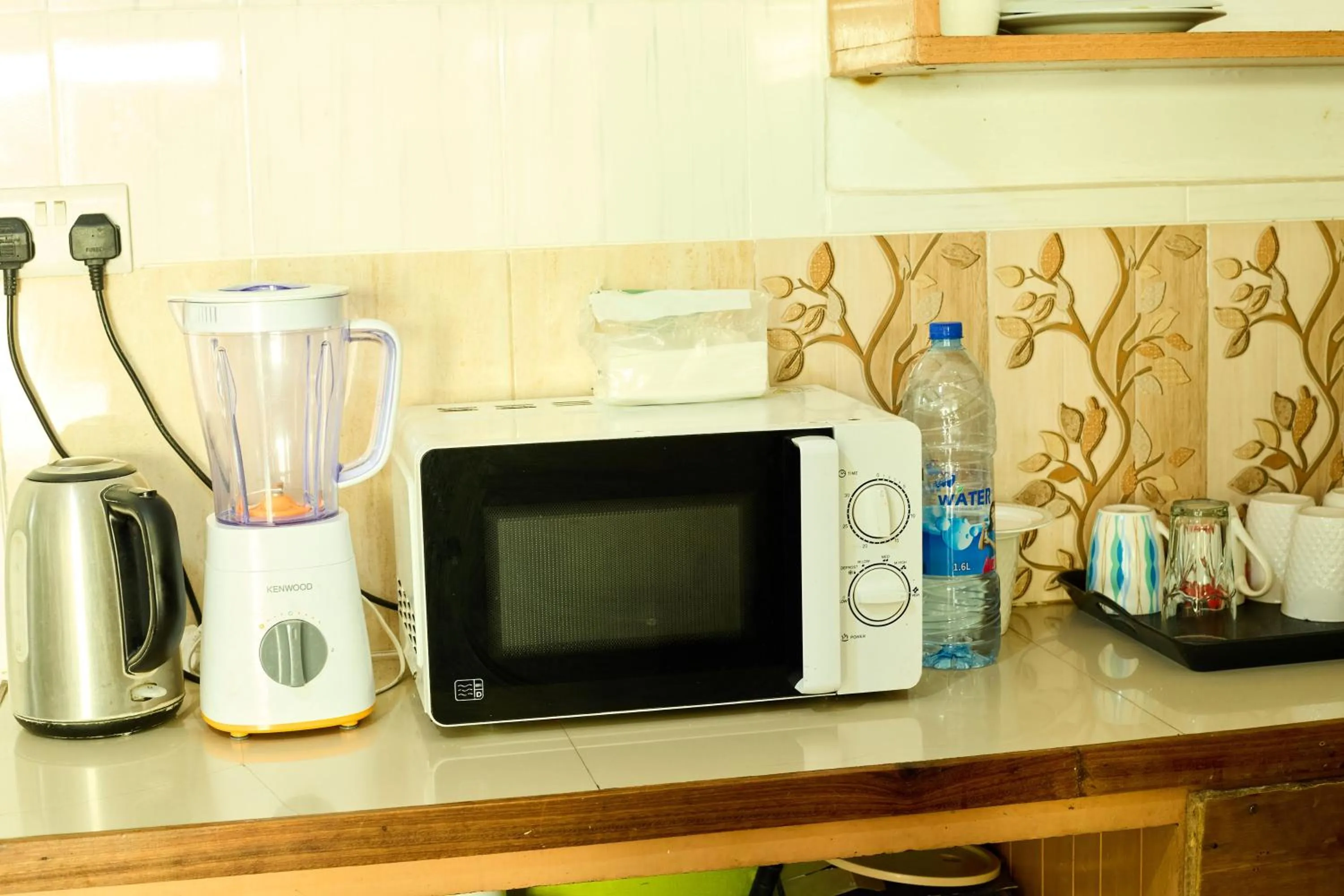 Kitchen or kitchenette in L&J Modern Backpackers Kinondoni
