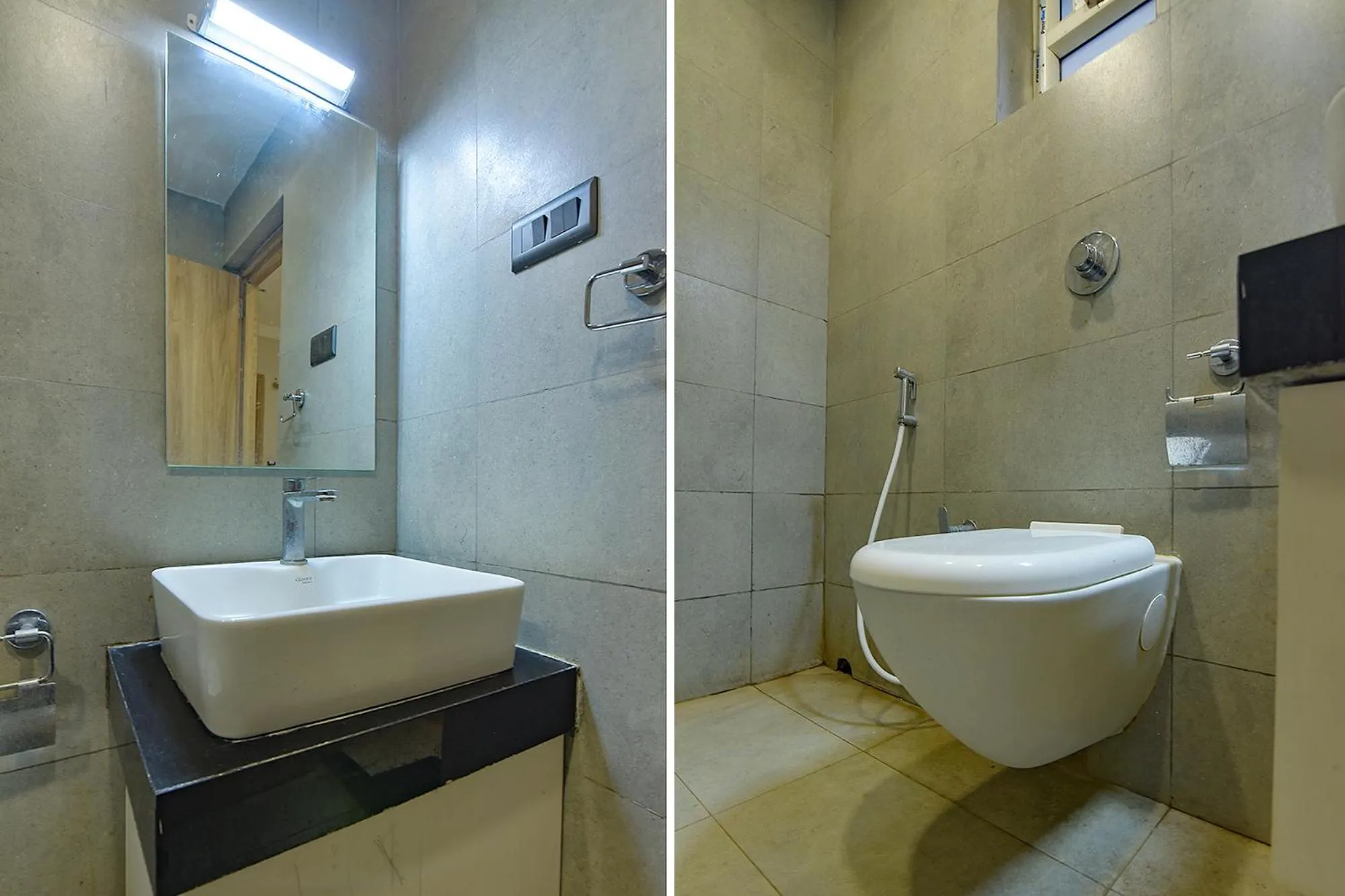 Bathroom in FabHotel Clive Regency Lovelock - Nr Kolkata Airport