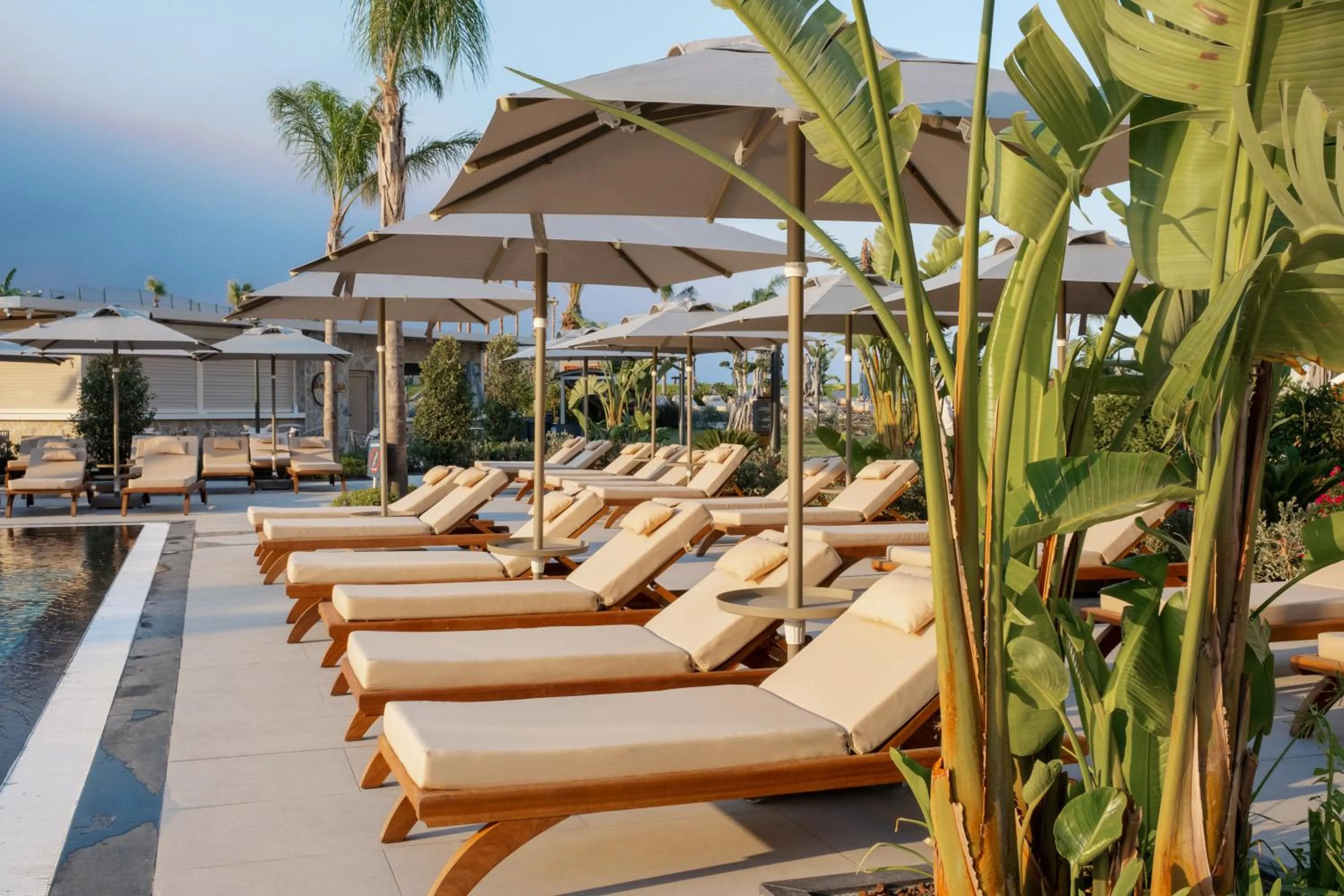 Swimming pool in Liu Resorts