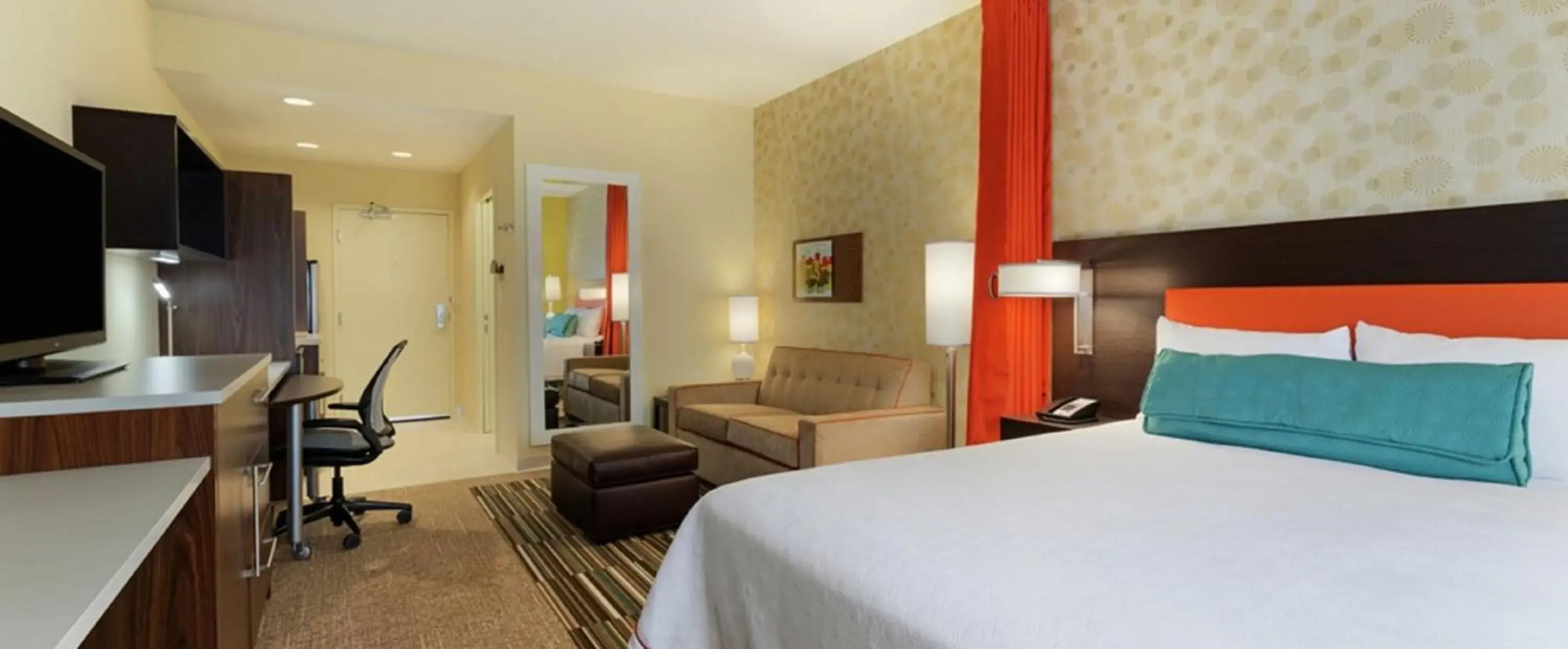 Bed in Home2 Suites by Hilton Anderson Downtown Bed in Home2 Suites by Hilton Anderson Downtown