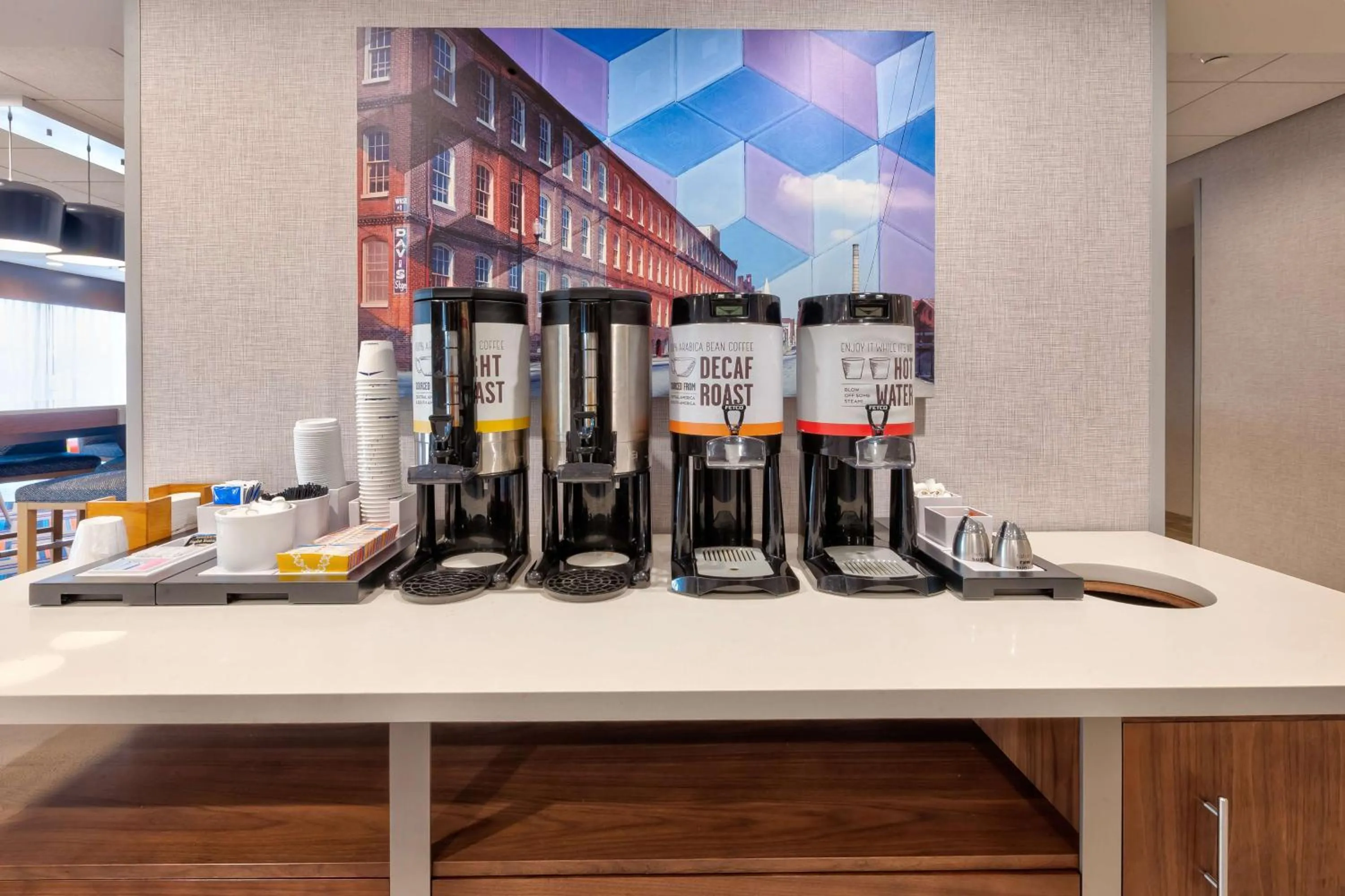 Breakfast in Hampton Inn Danville, Va