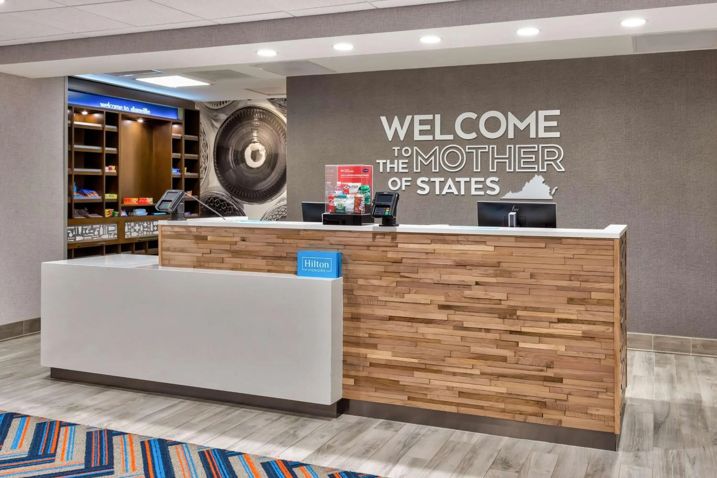 Lobby or reception in Hampton Inn Danville, Va Lobby or reception in Hampton Inn Danville, Va