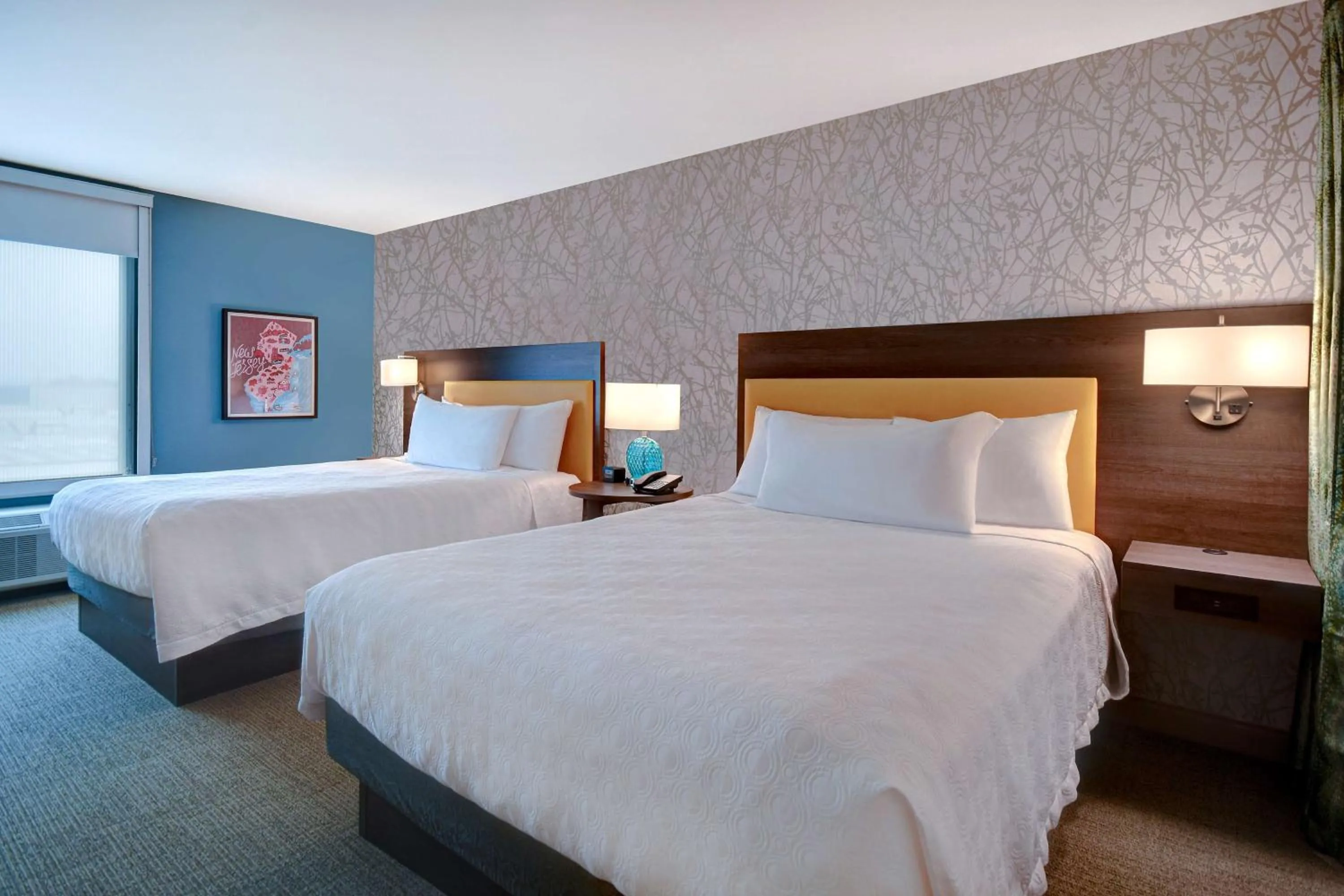 Bed in Home2 Suites East Hanover, NJ