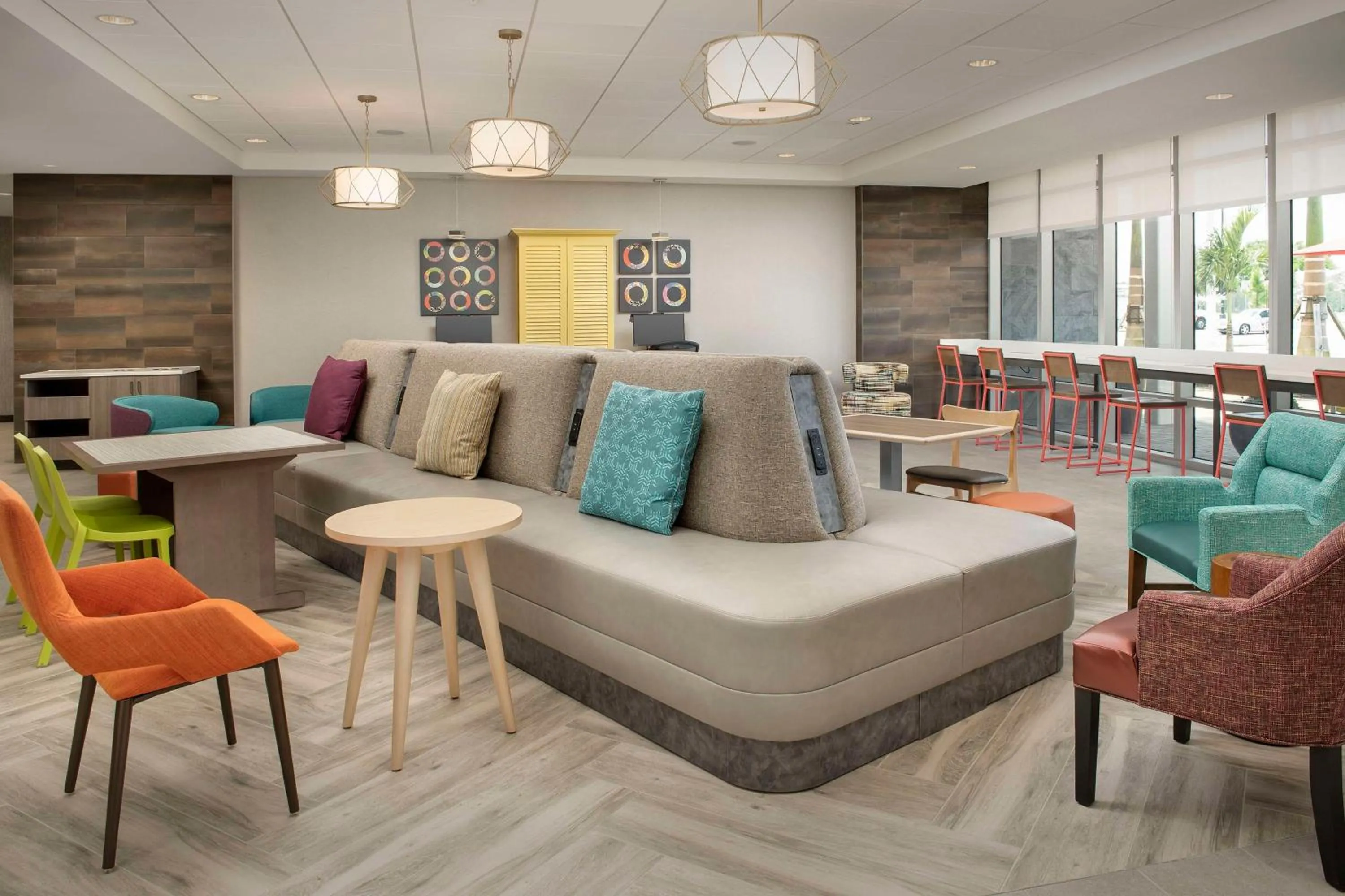 Lobby or reception in Home2 Suites by Hilton Fort Myers Airport