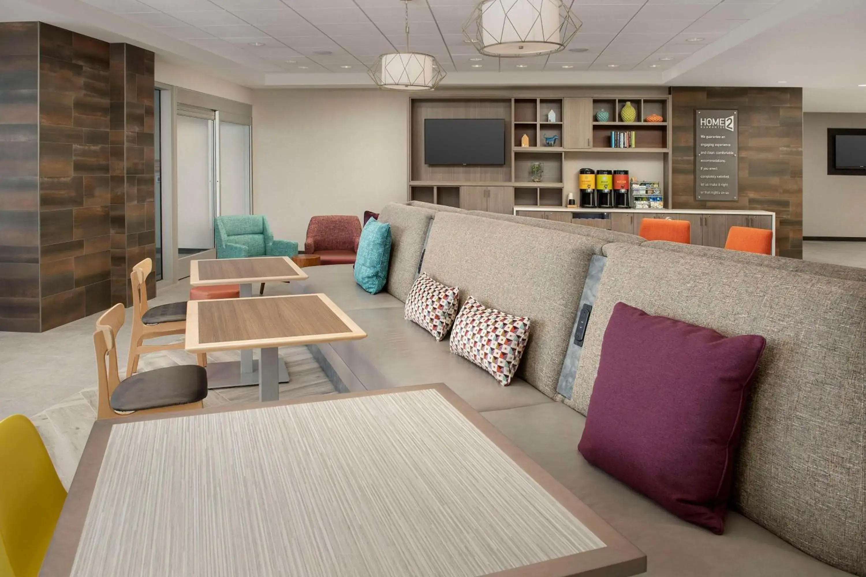 Lobby or reception in Home2 Suites by Hilton Fort Myers Airport Lobby or reception in Home2 Suites by Hilton Fort Myers Airport