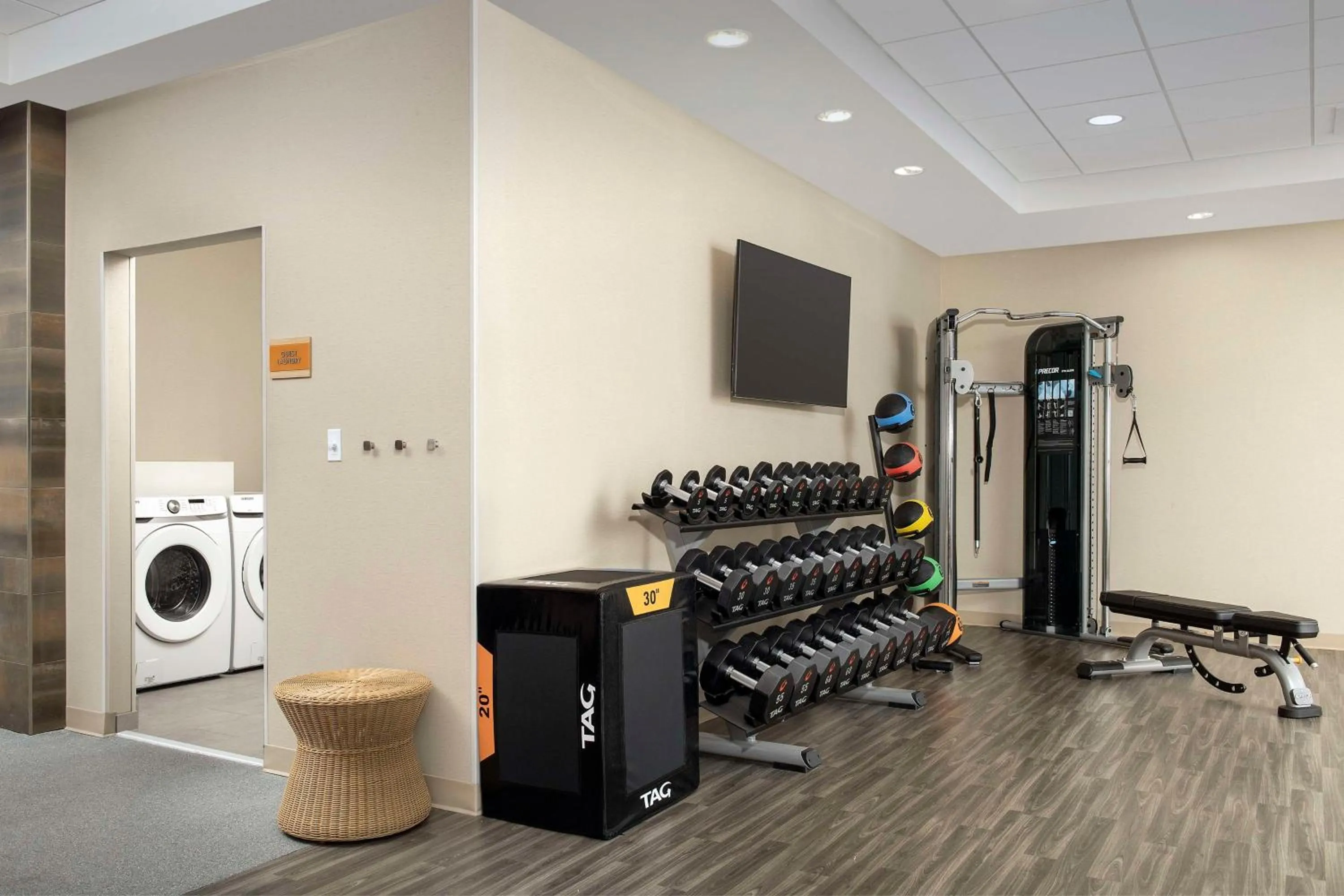 Fitness centre/facilities in Home2 Suites by Hilton Fort Myers Airport