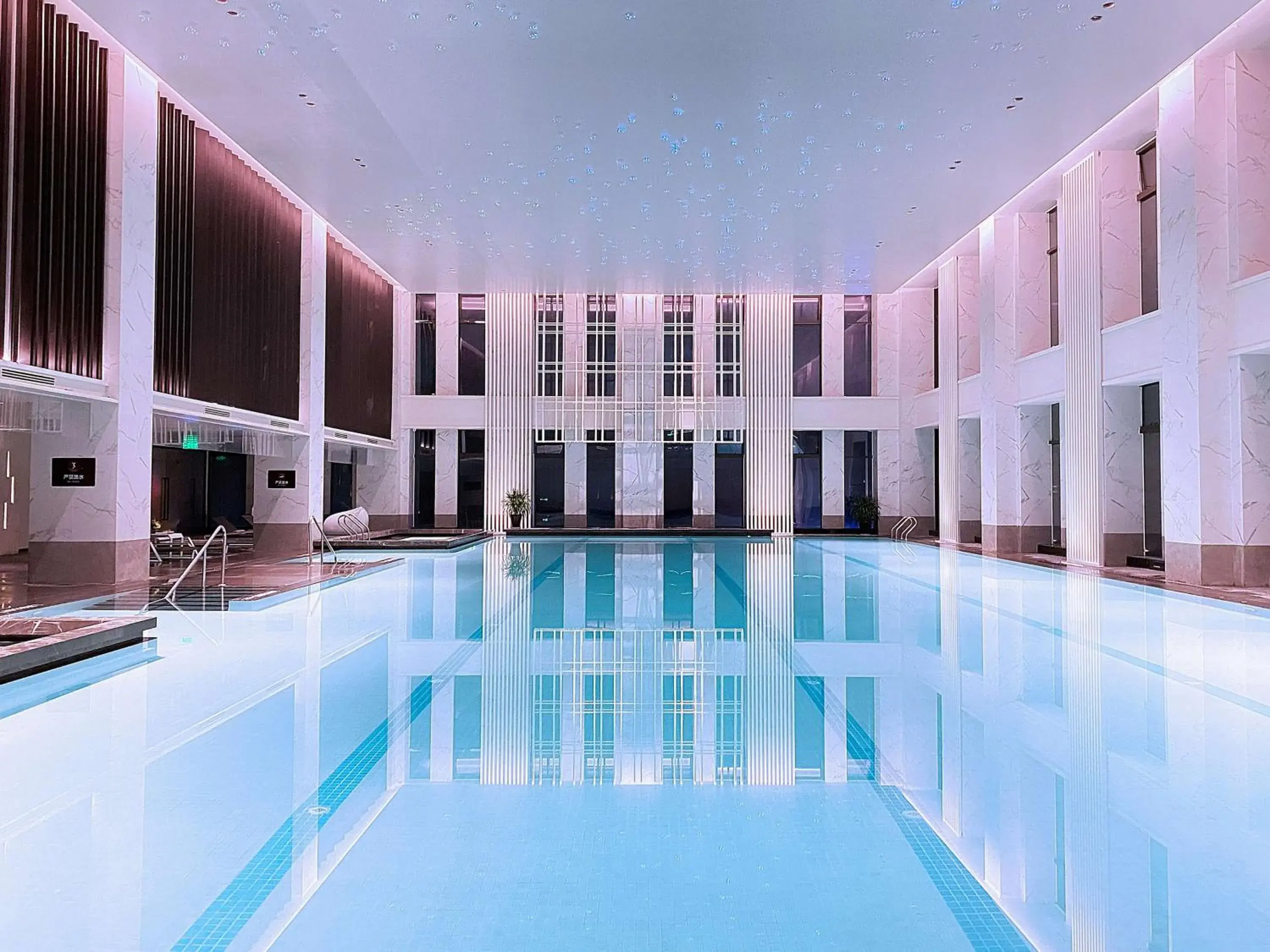 Pool view in Hilton Jiaxing Pool view in Hilton Jiaxing