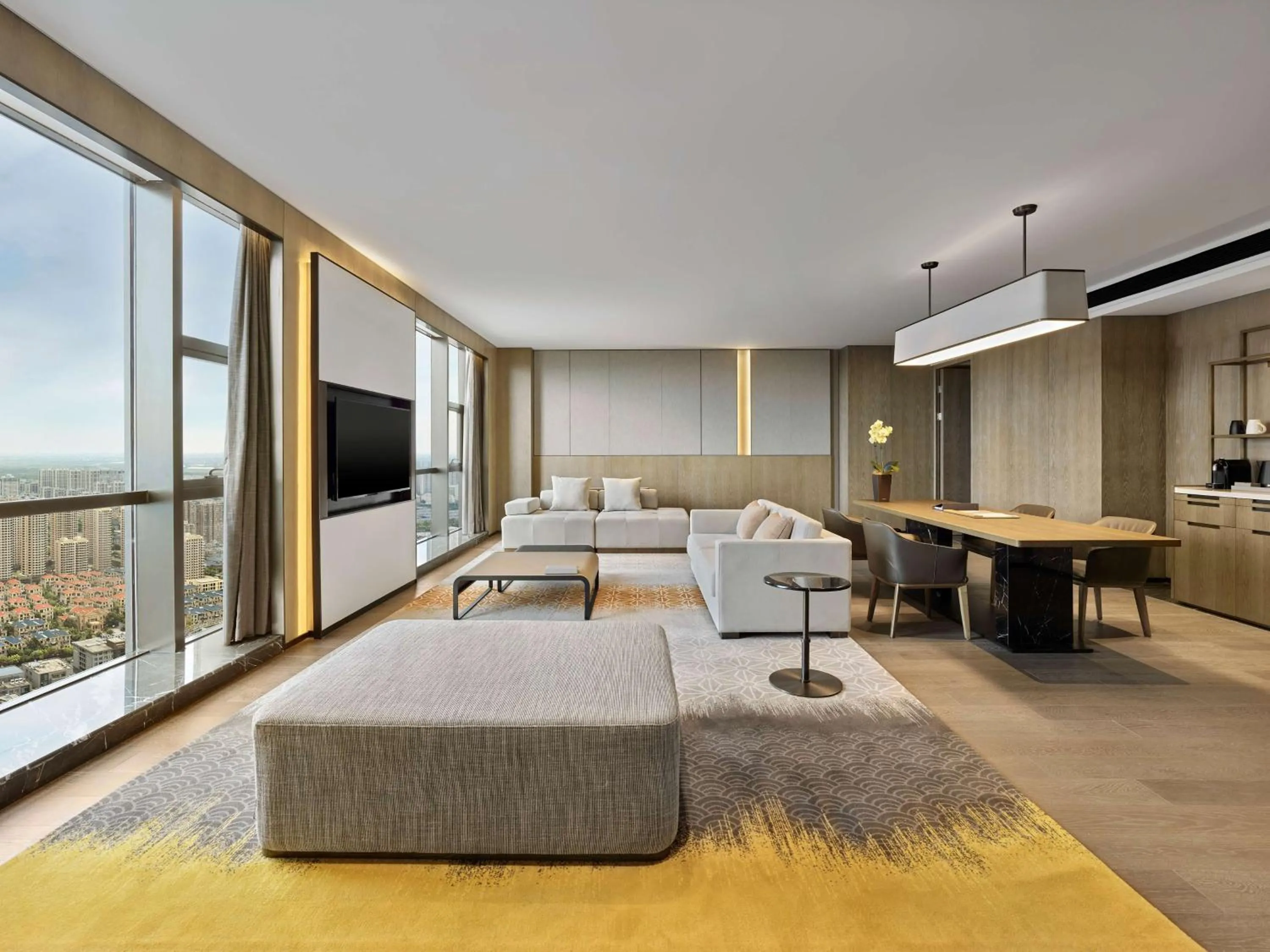 Living room in Hilton Jiaxing