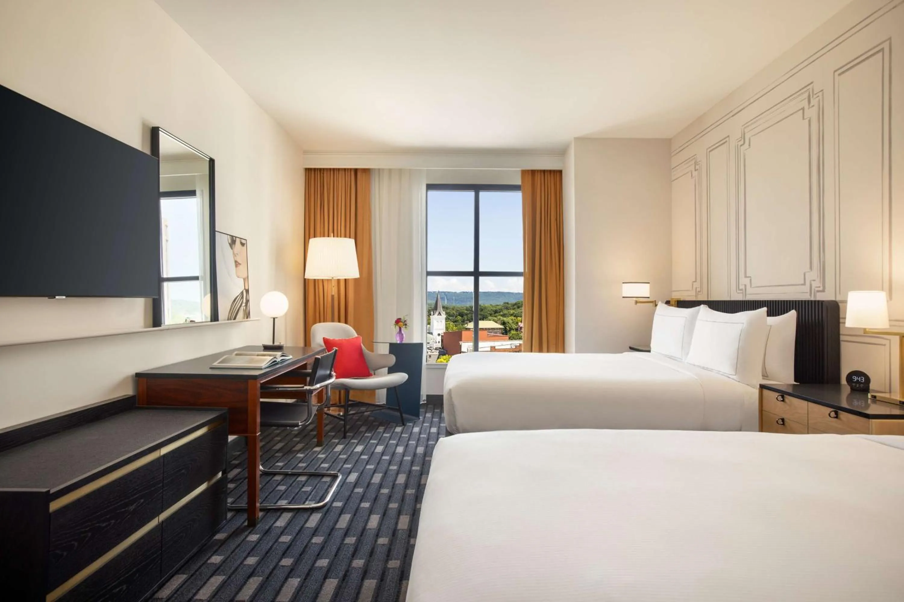 Bed in 106 Jefferson Huntsville, Curio Collection by Hilton