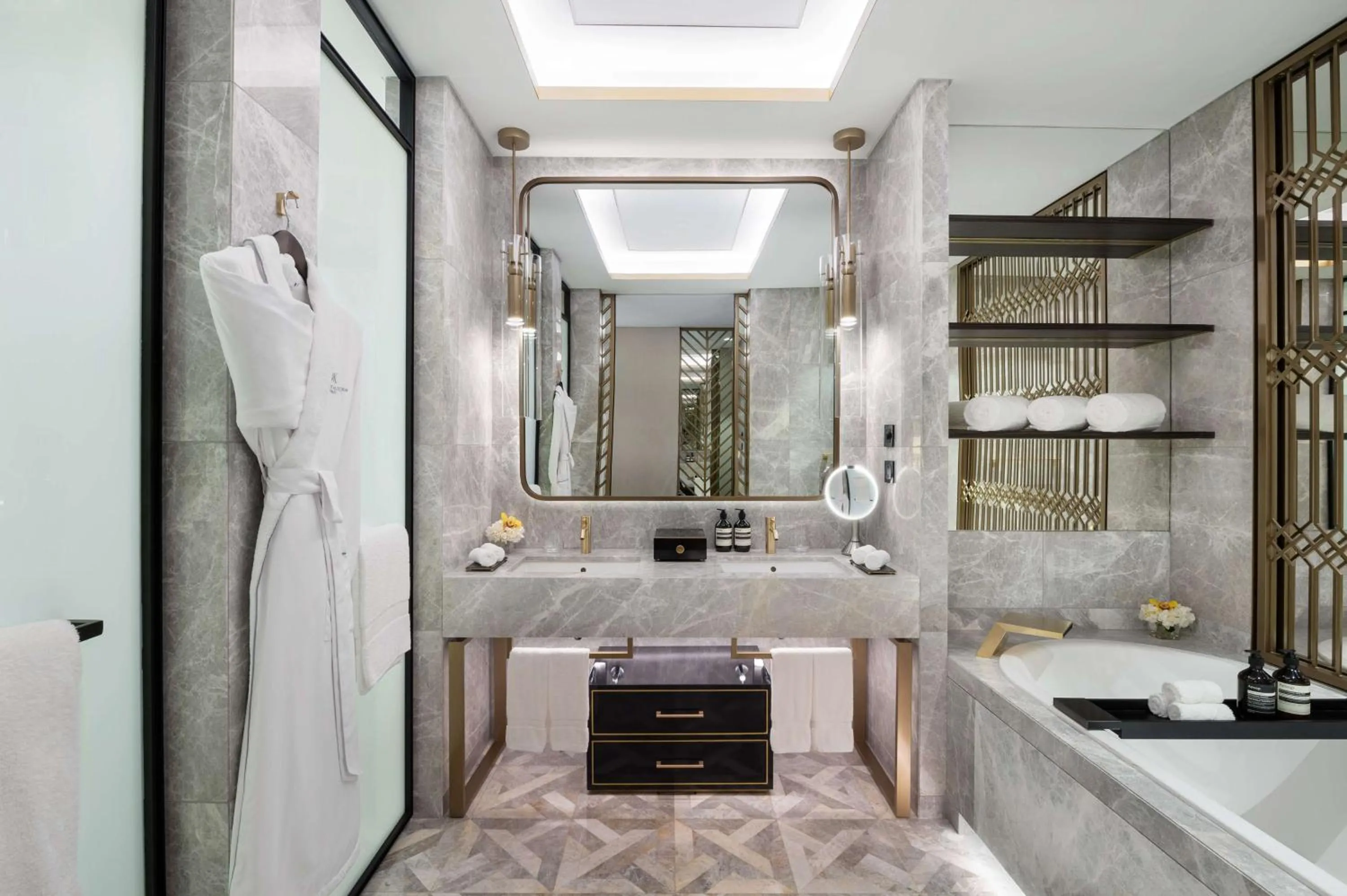 Living room in Waldorf Astoria Kuwait