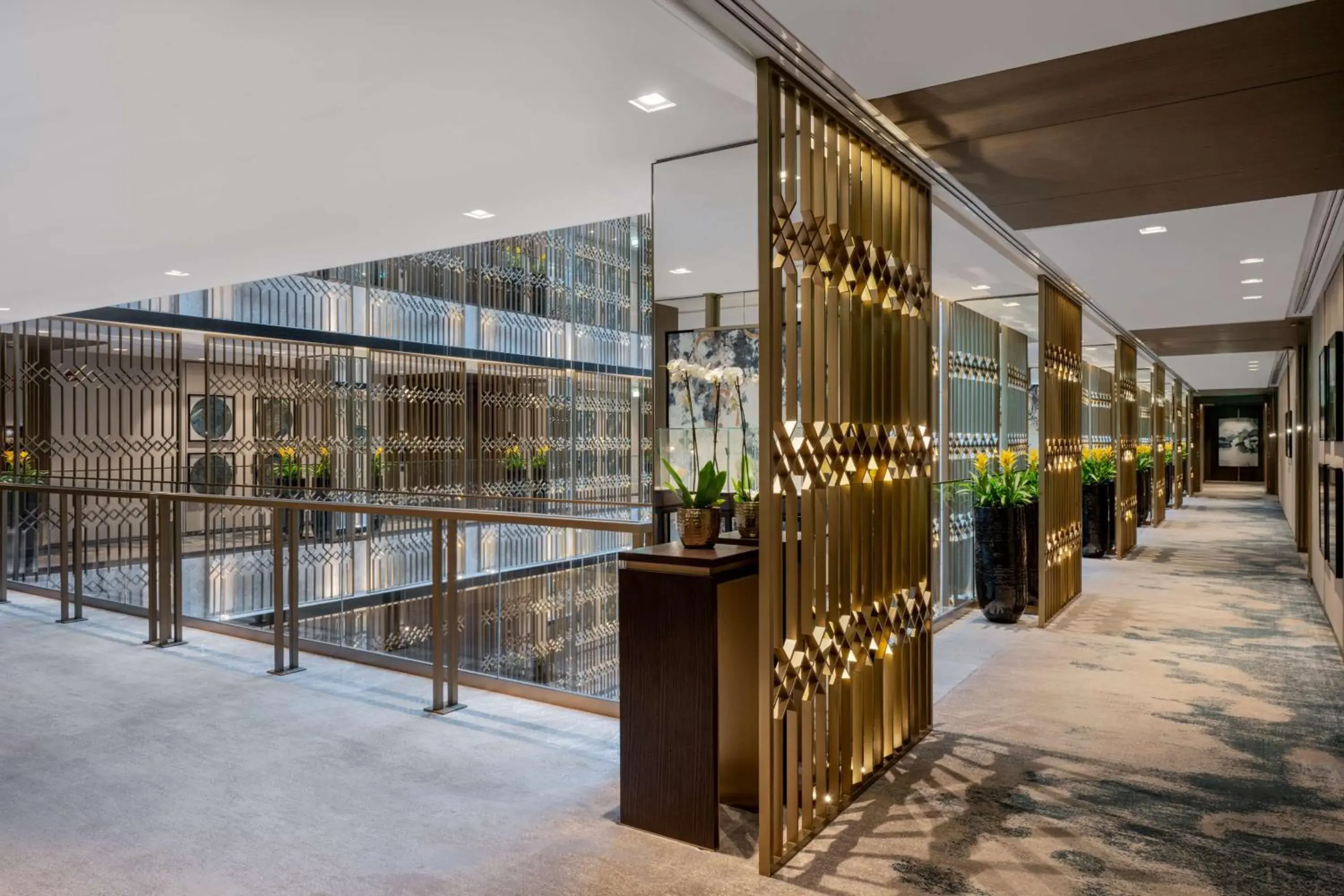 Lobby or reception in Waldorf Astoria Kuwait Lobby or reception in Waldorf Astoria Kuwait