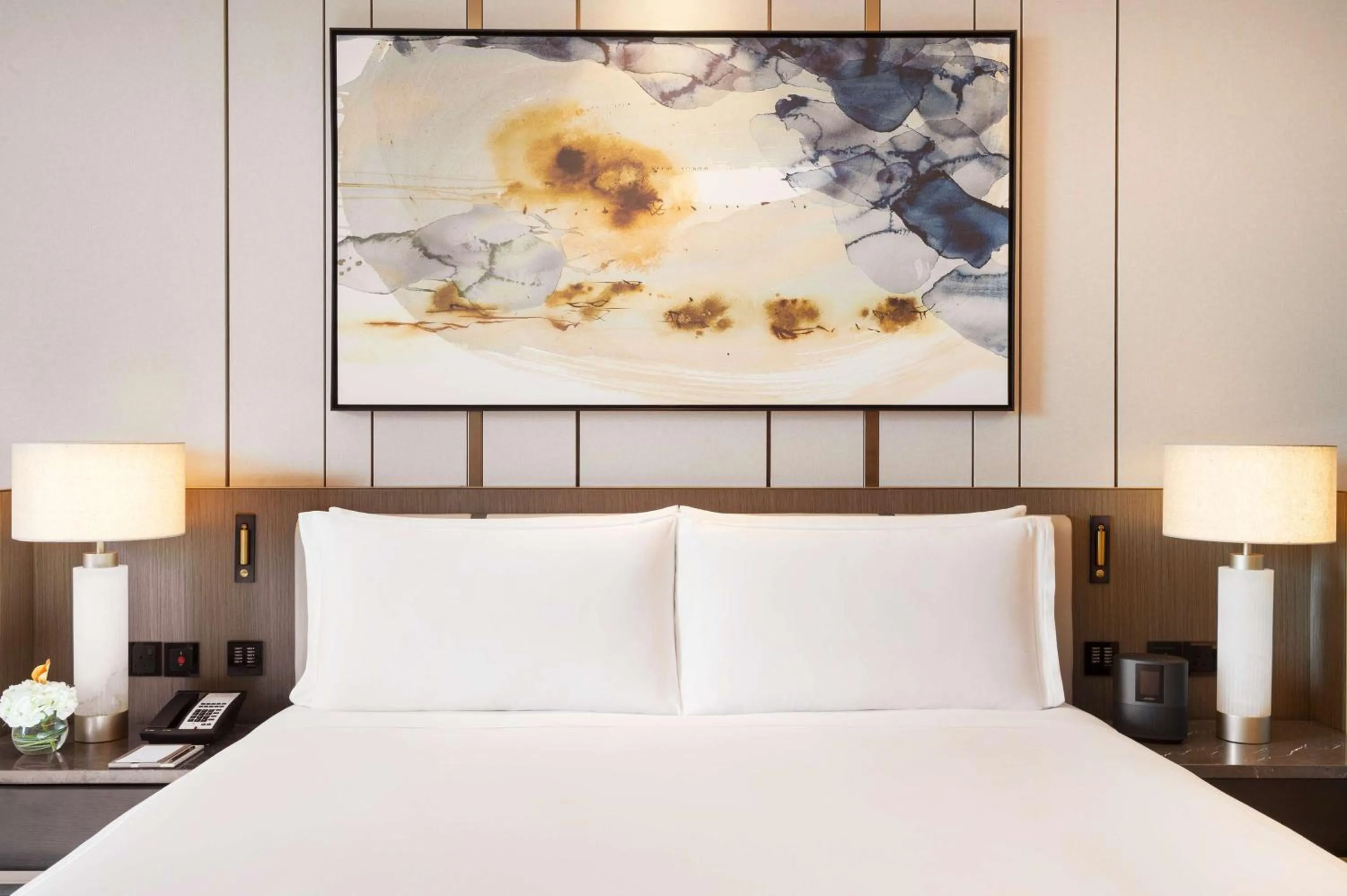 Bed in Waldorf Astoria Kuwait