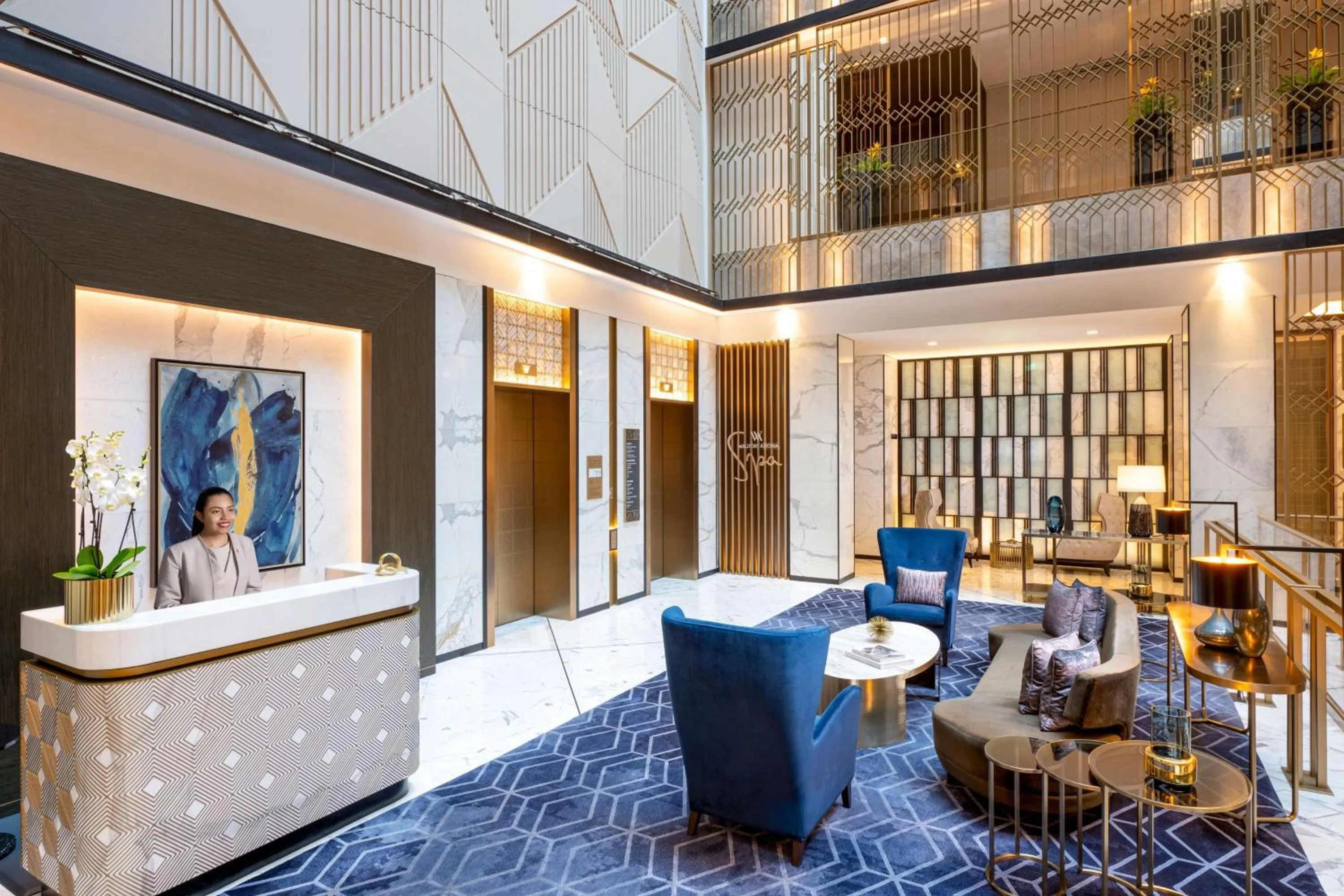 Spa and wellness centre/facilities in Waldorf Astoria Kuwait