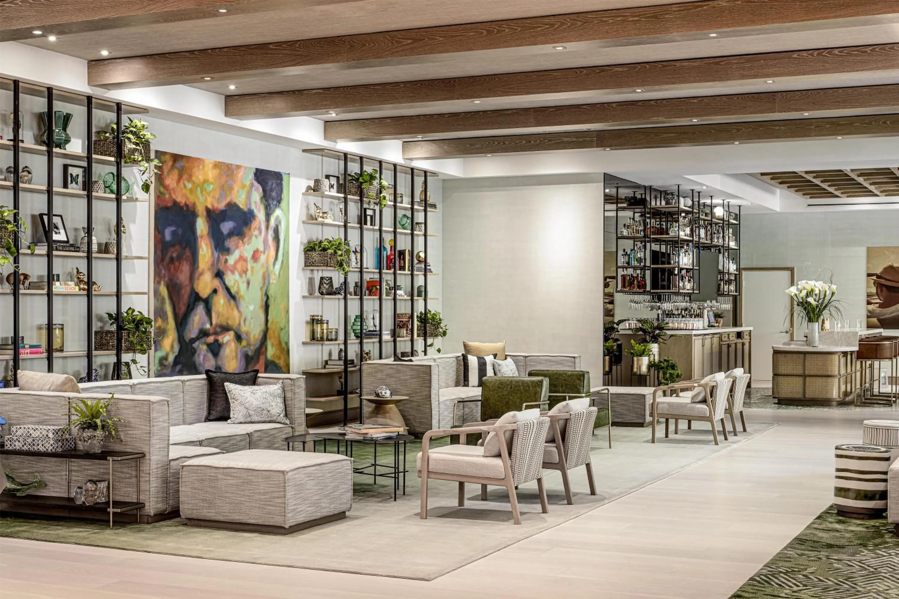 Lobby or reception in The Ray Hotel Delray Beach, Curio Collection By Hilton