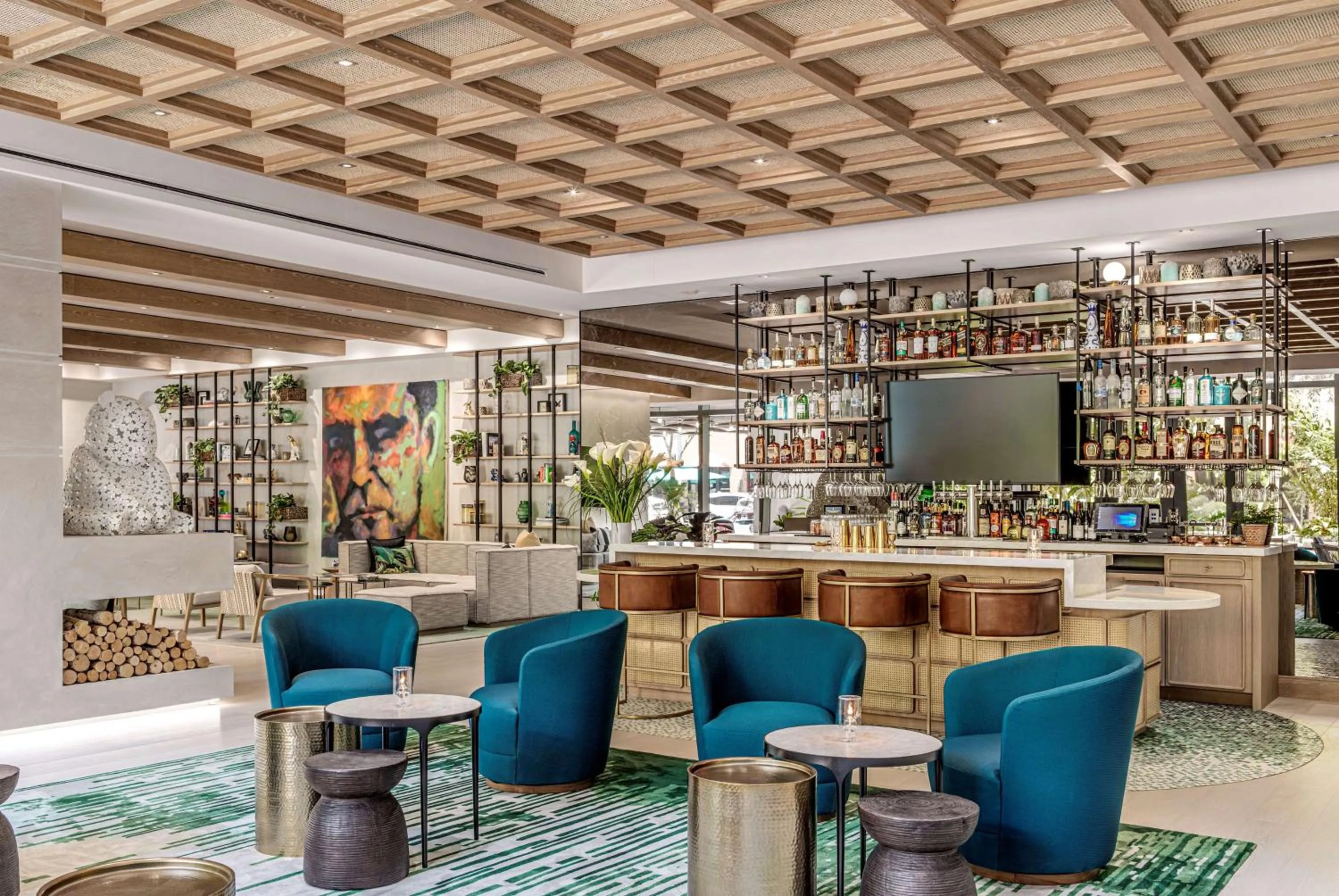 Lobby or reception in The Ray Hotel Delray Beach, Curio Collection By Hilton