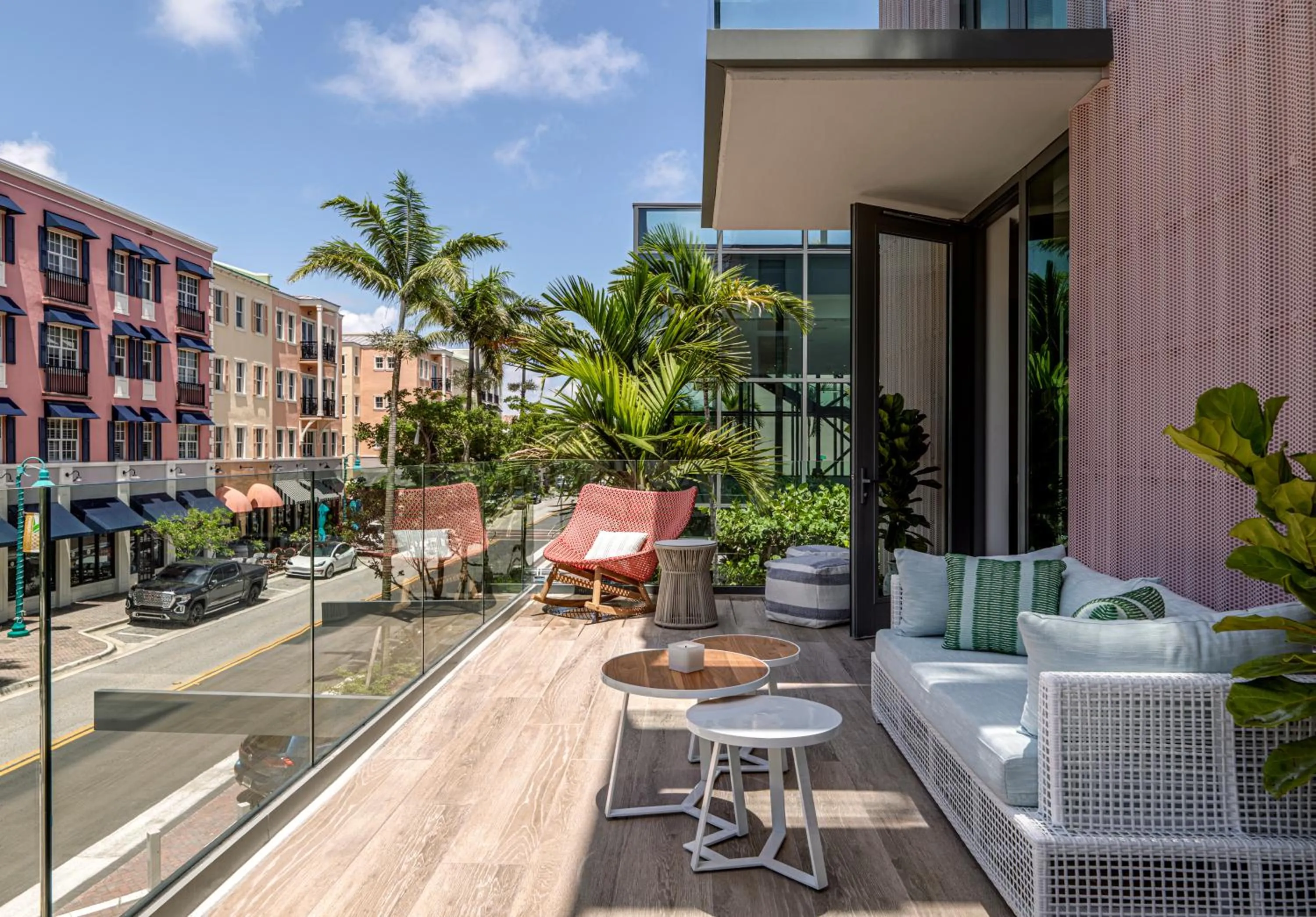 Balcony/Terrace in The Ray Hotel Delray Beach, Curio Collection By Hilton