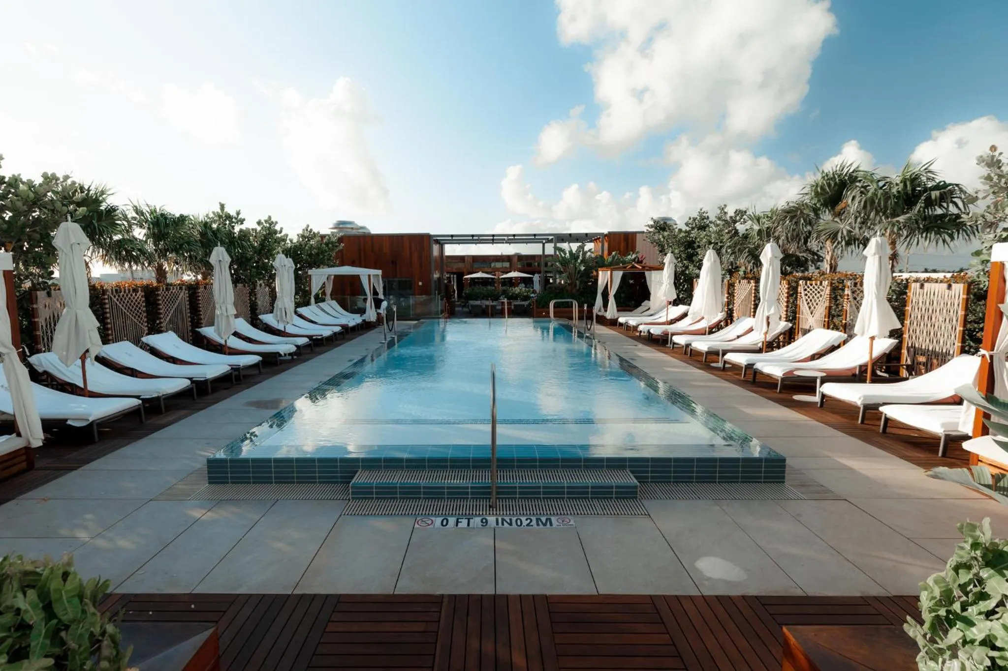 Swimming pool in The Ray Hotel Delray Beach, Curio Collection By Hilton