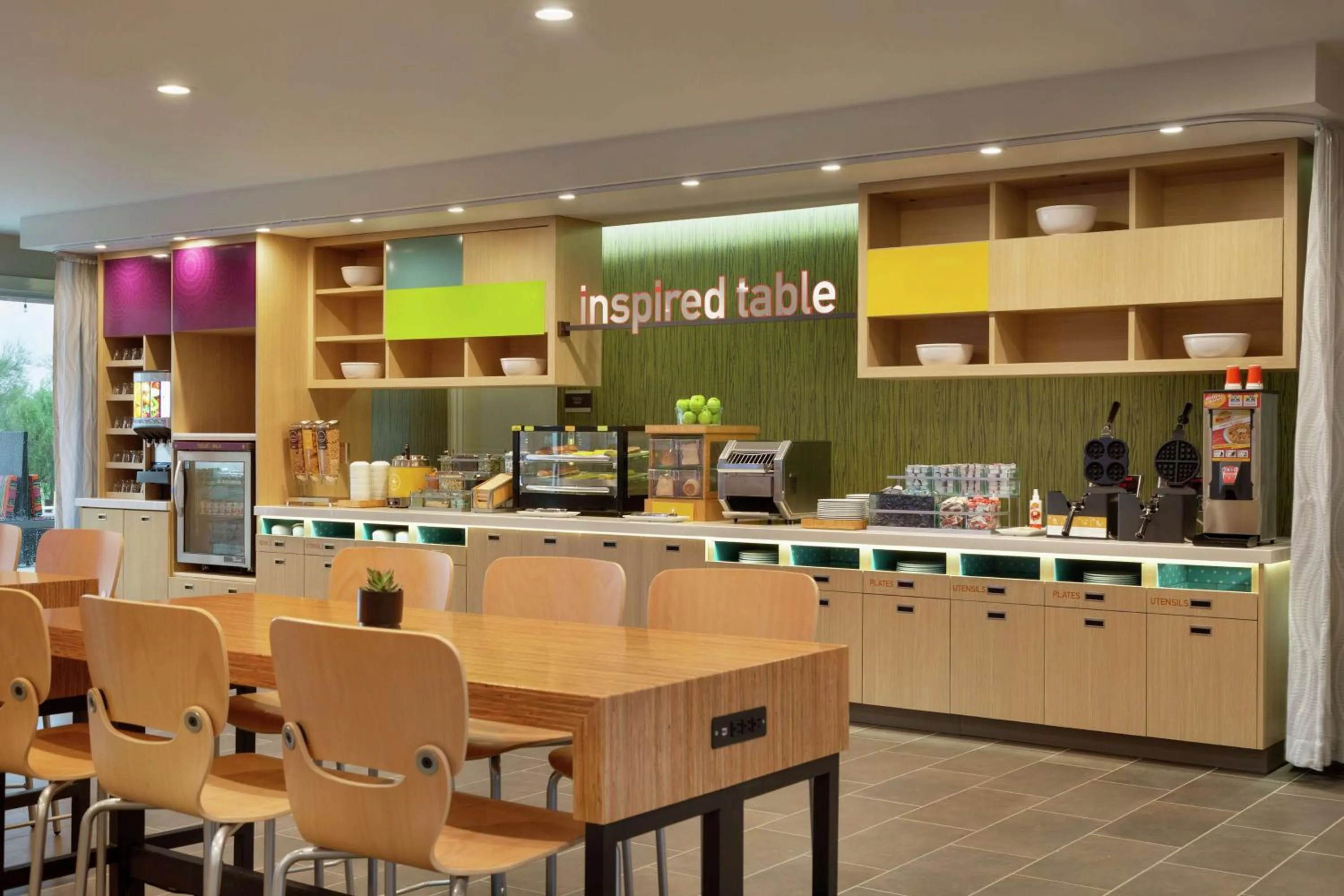 Breakfast in Home2 Suites By Hilton Mesa Longbow, Az