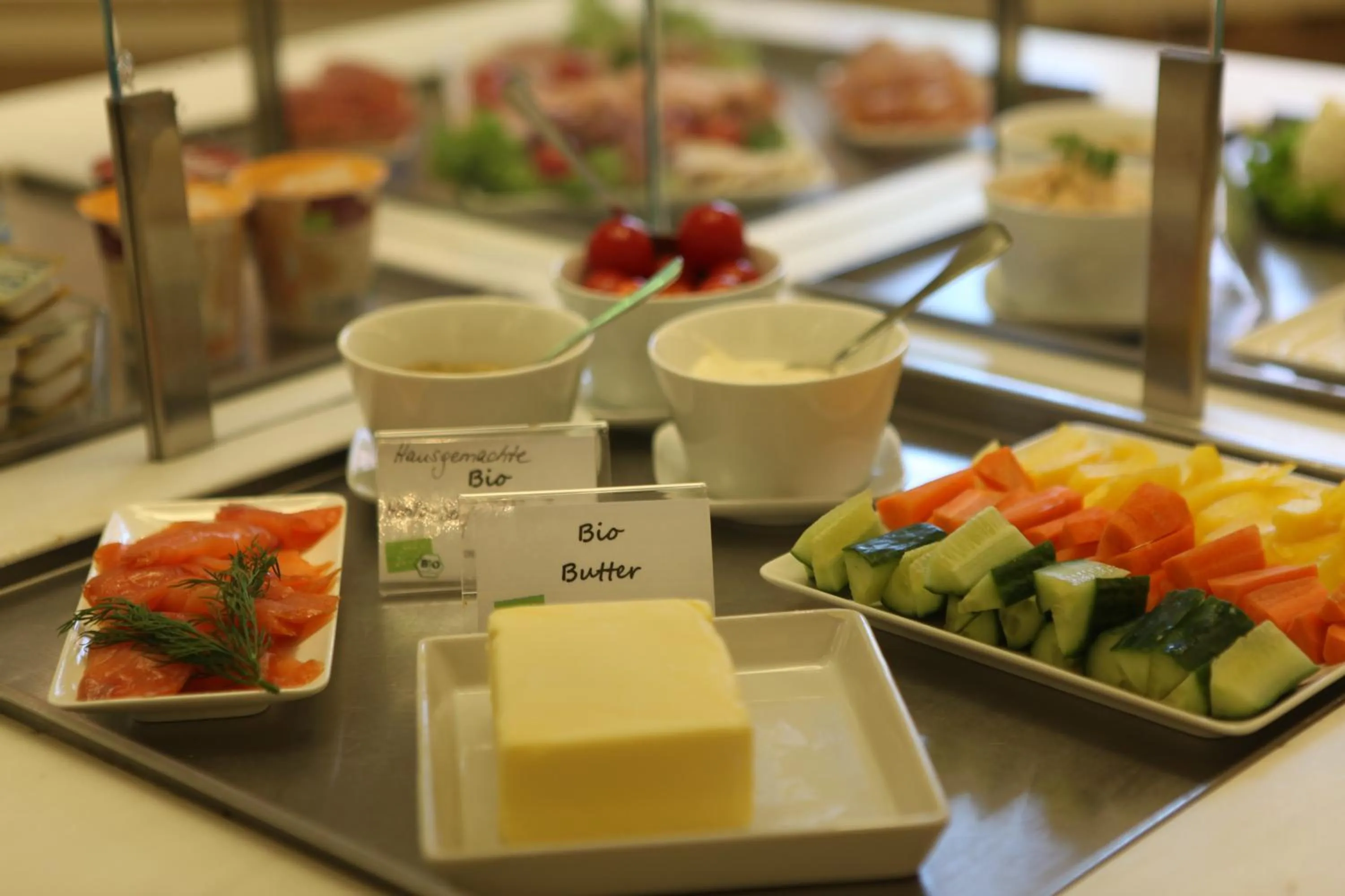 Food and drinks in Hotel am Main