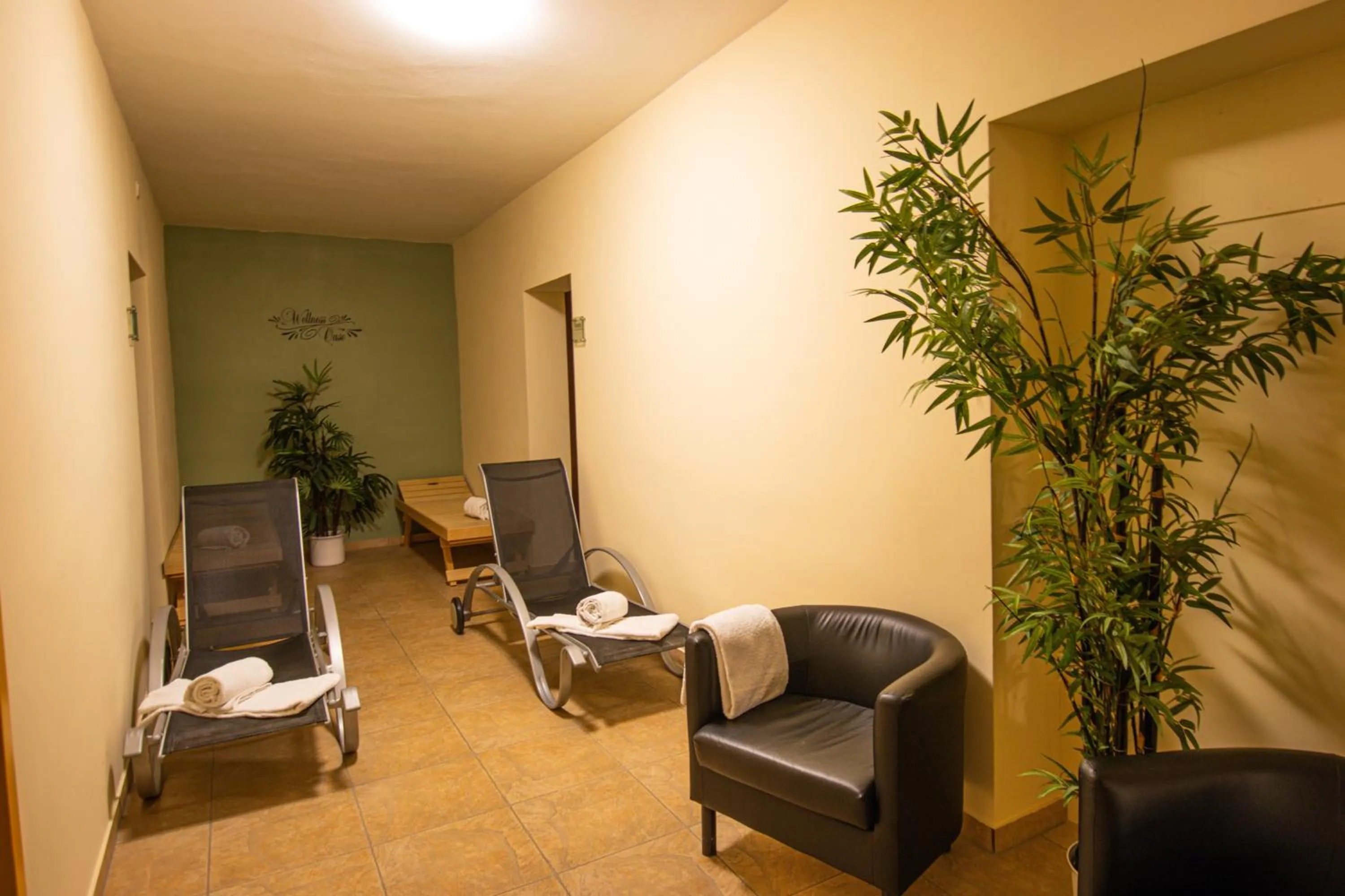 Sauna in Hotel Schloss Nebra