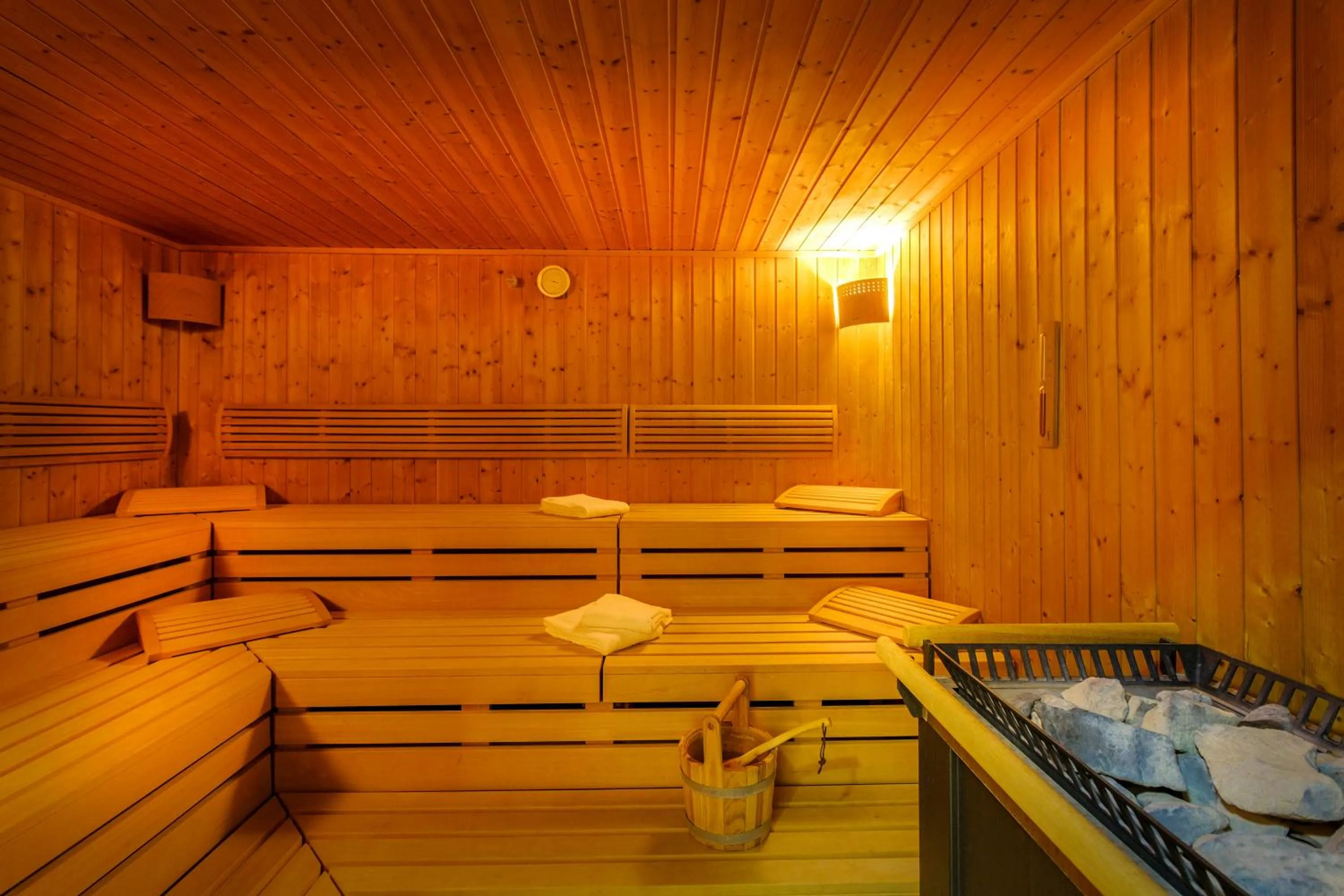 Sauna in Hotel Schloss Nebra