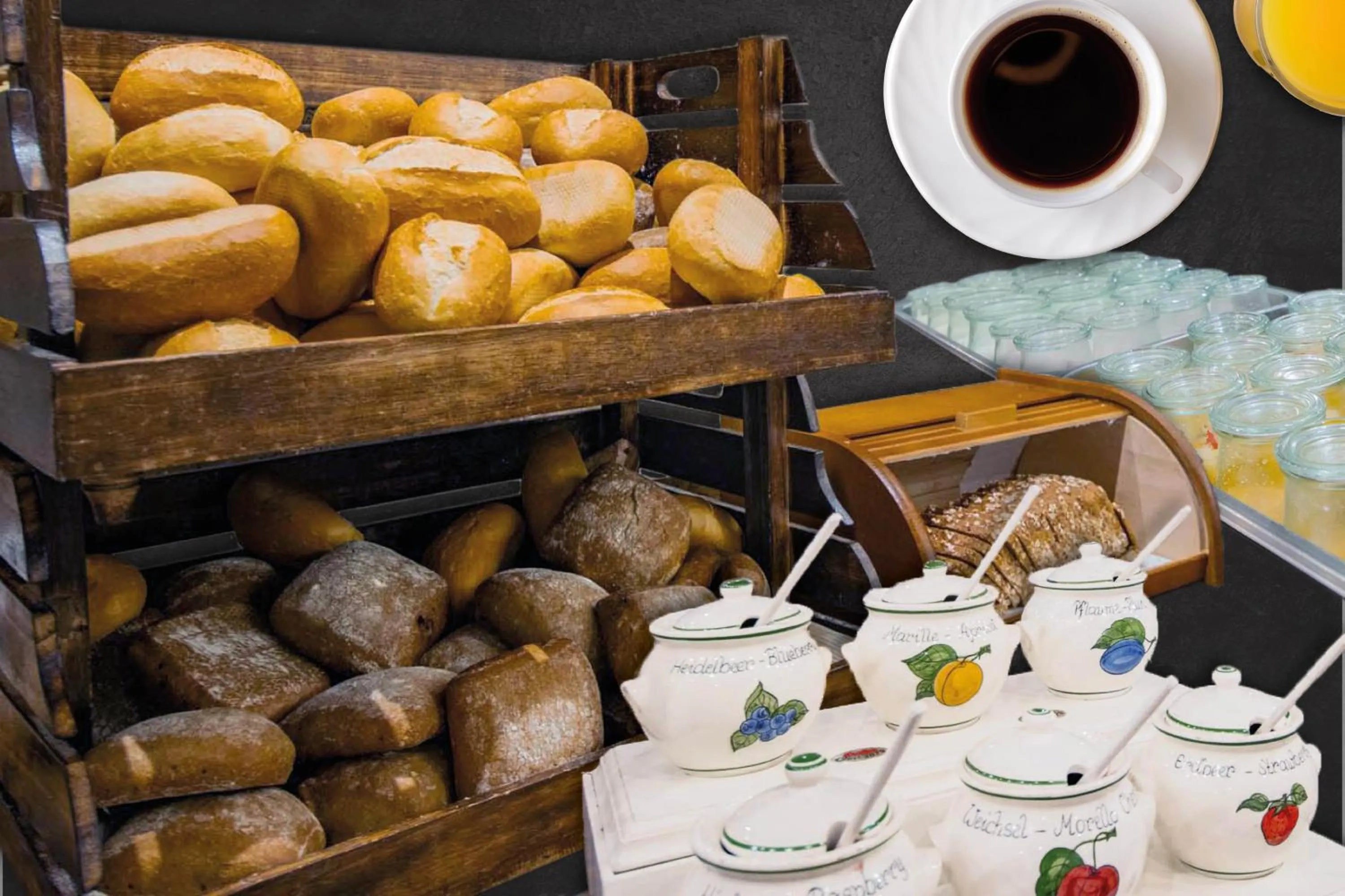 Breakfast in Hotel Schloss Nebra